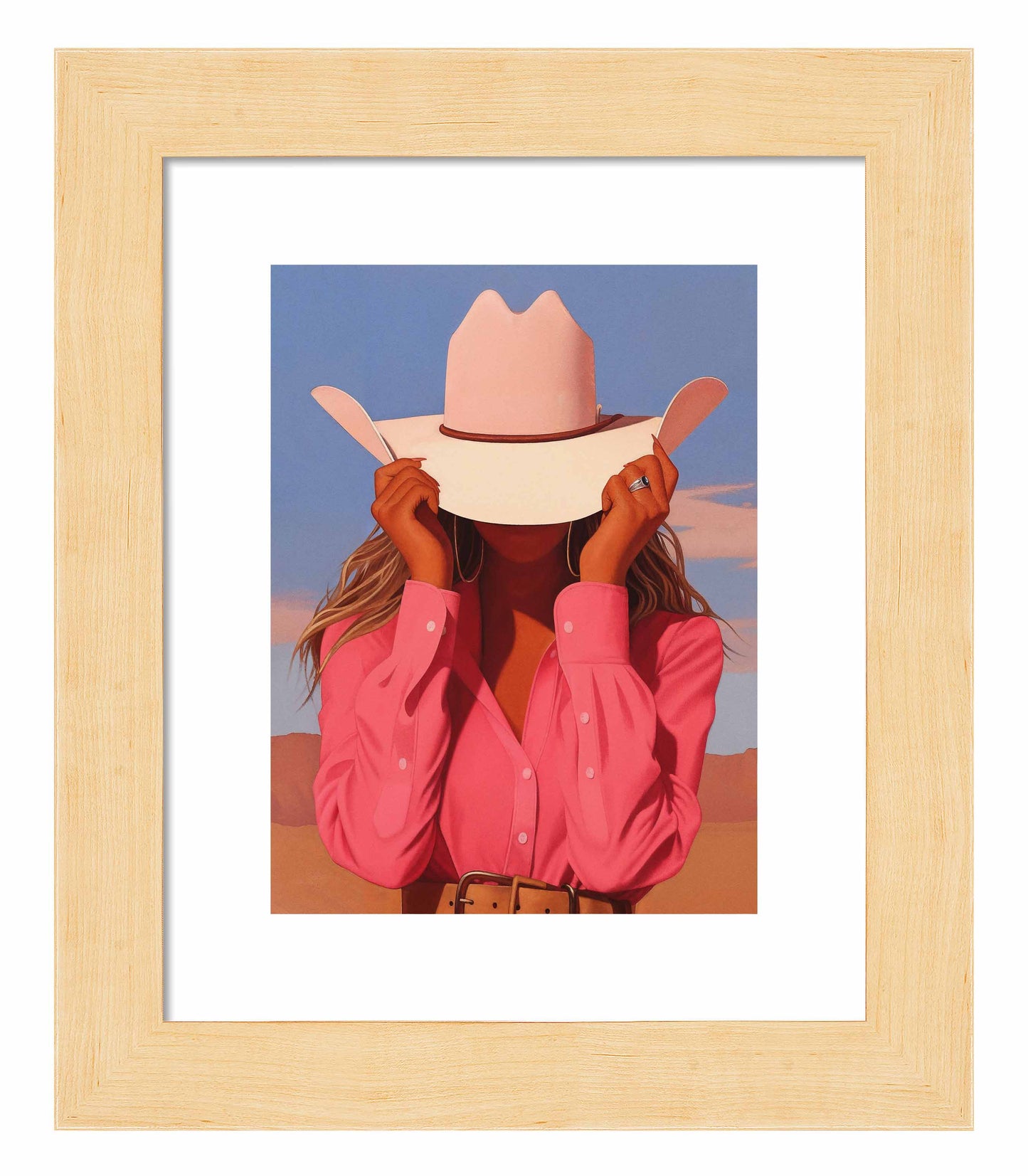 Bluebonnet Belle - Art Prints