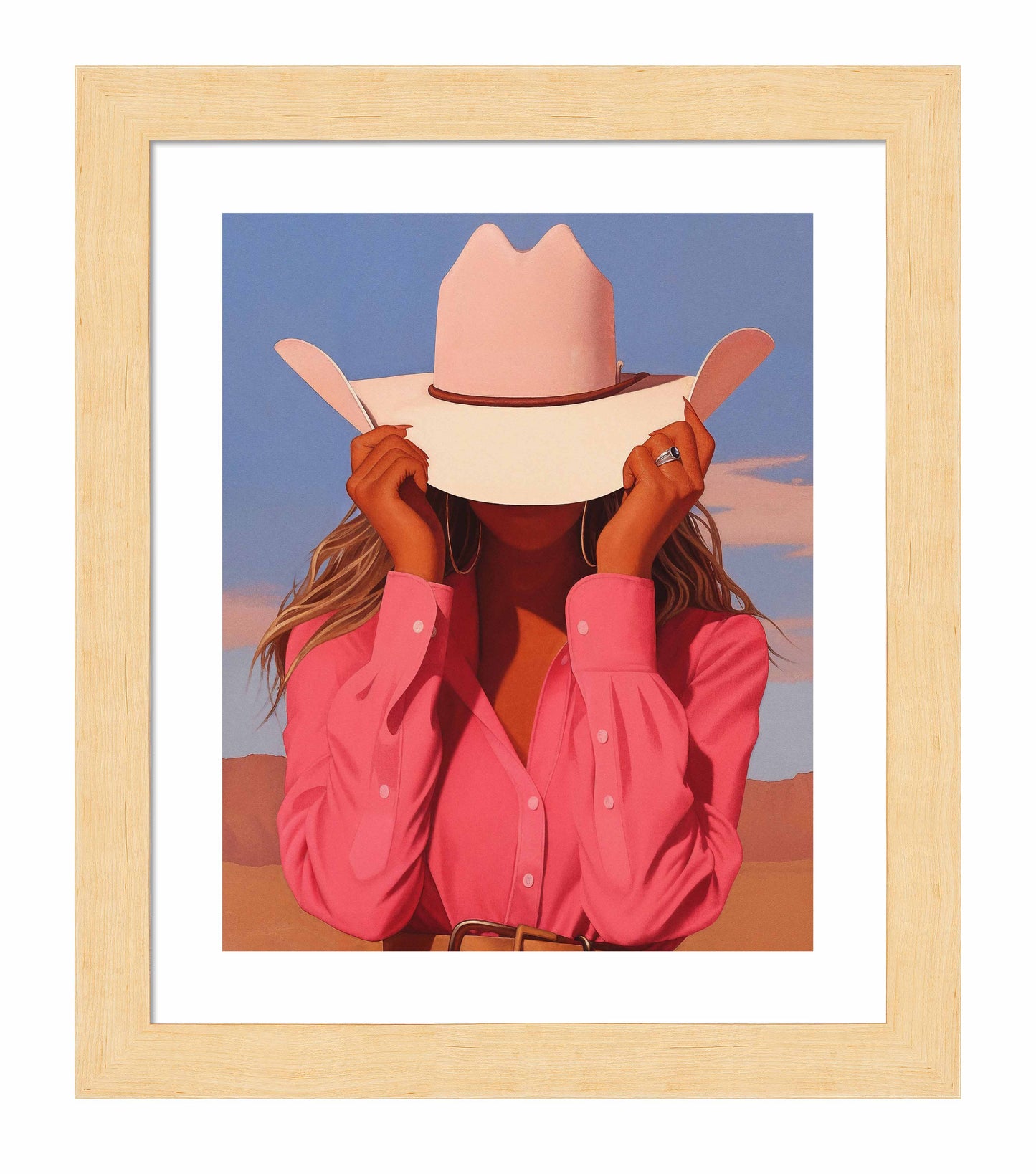 Bluebonnet Belle - Art Prints