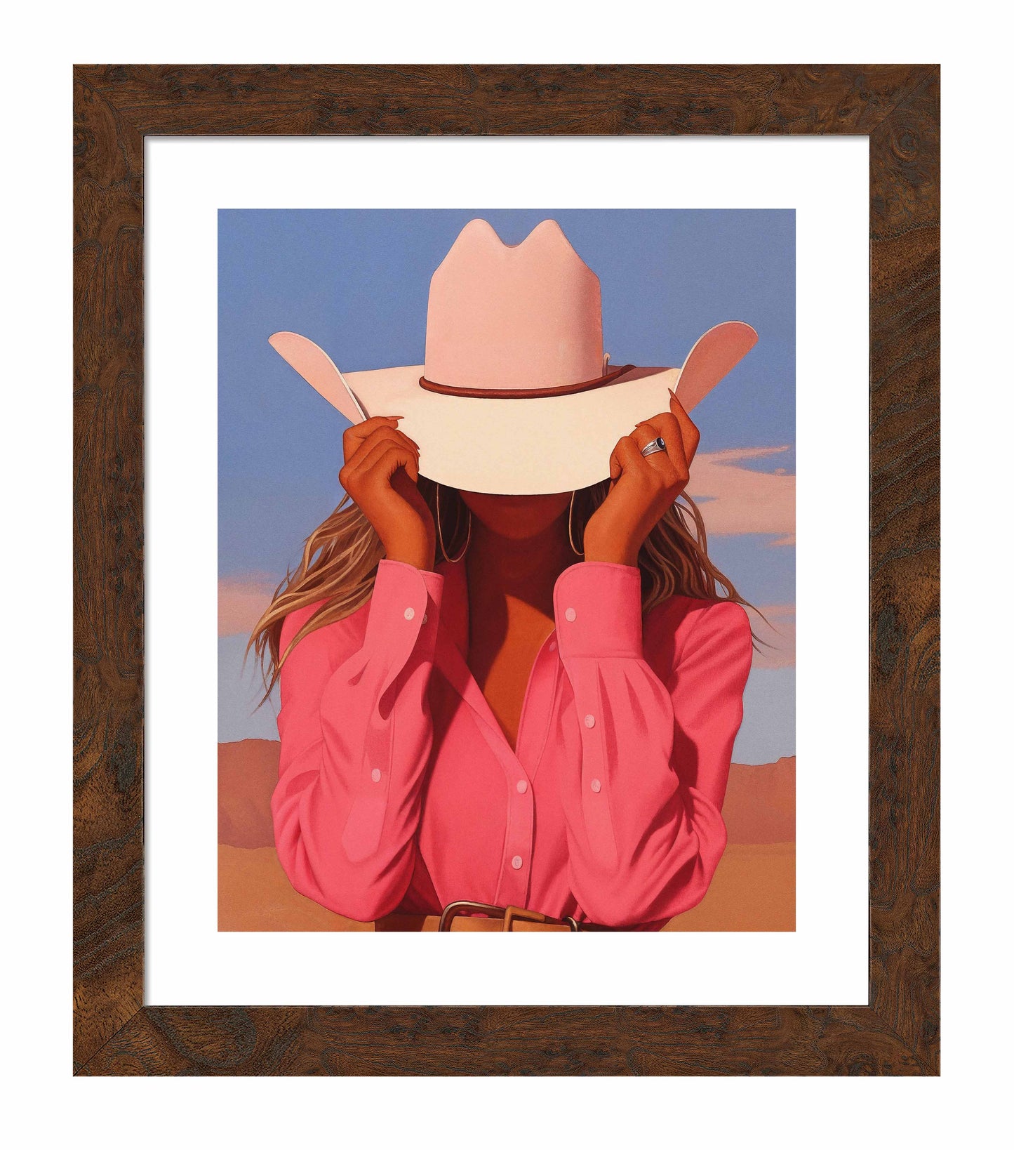 Bluebonnet Belle - Art Prints