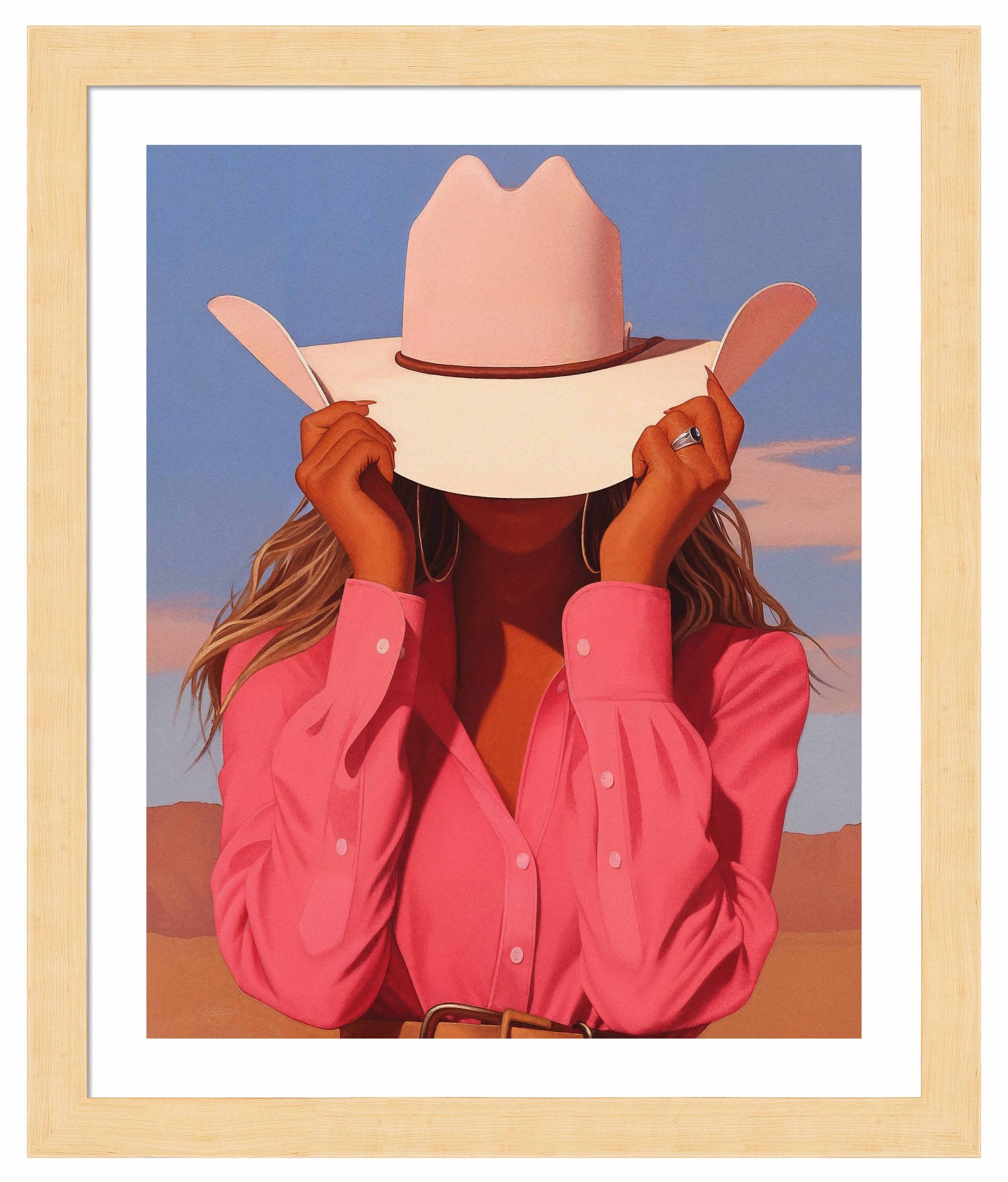 Bluebonnet Belle - Art Prints