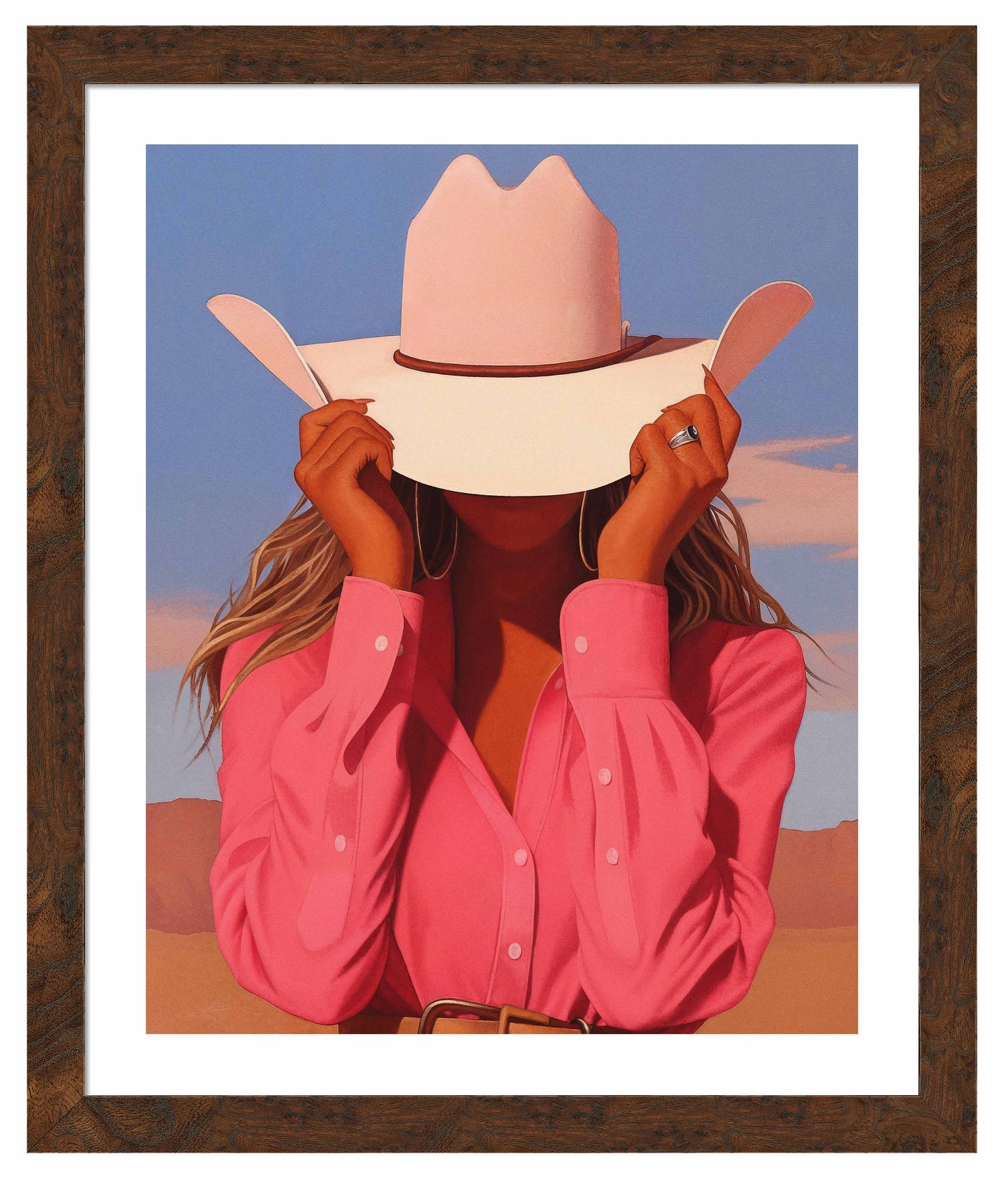 Bluebonnet Belle - Art Prints