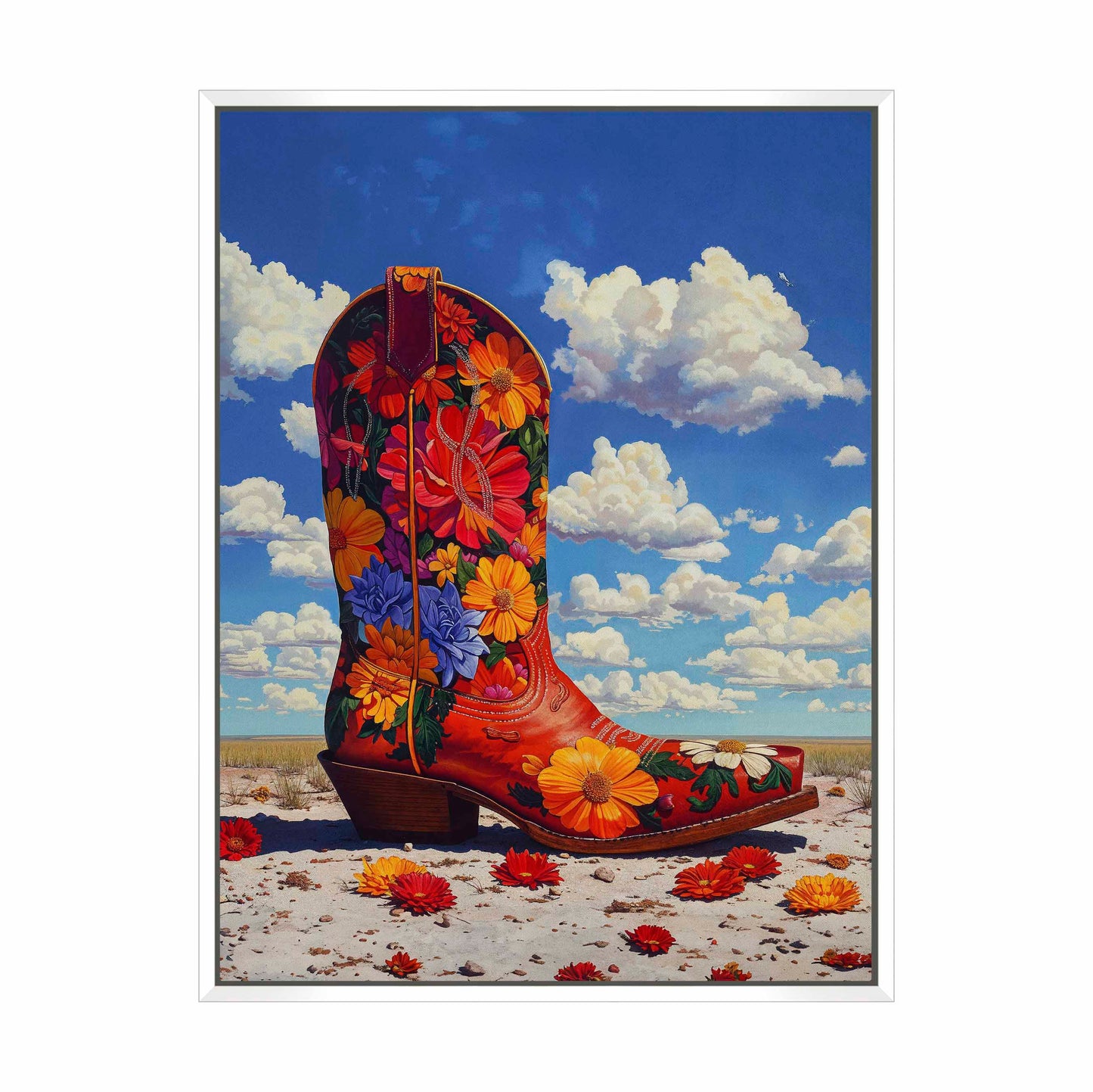 Wildflower Walk II - Gallery Wrapped Canvas