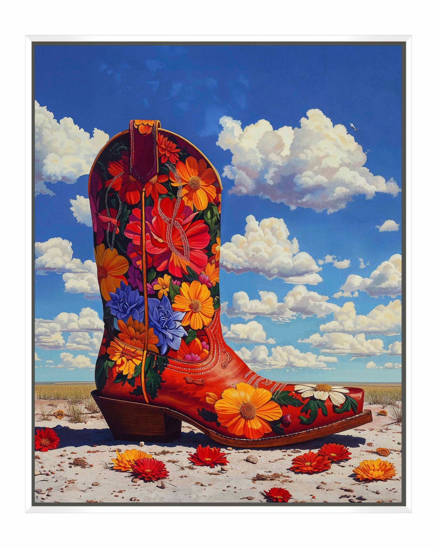 Wildflower Walk II - Gallery Wrapped Canvas