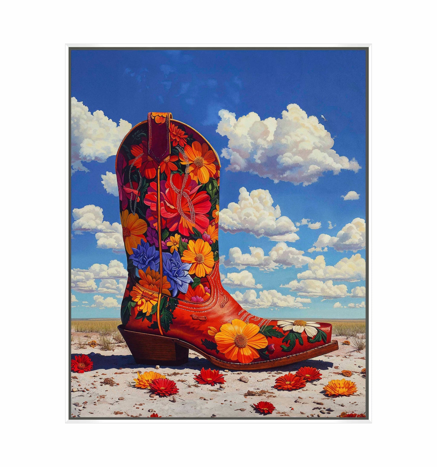 Wildflower Walk II - Gallery Wrapped Canvas