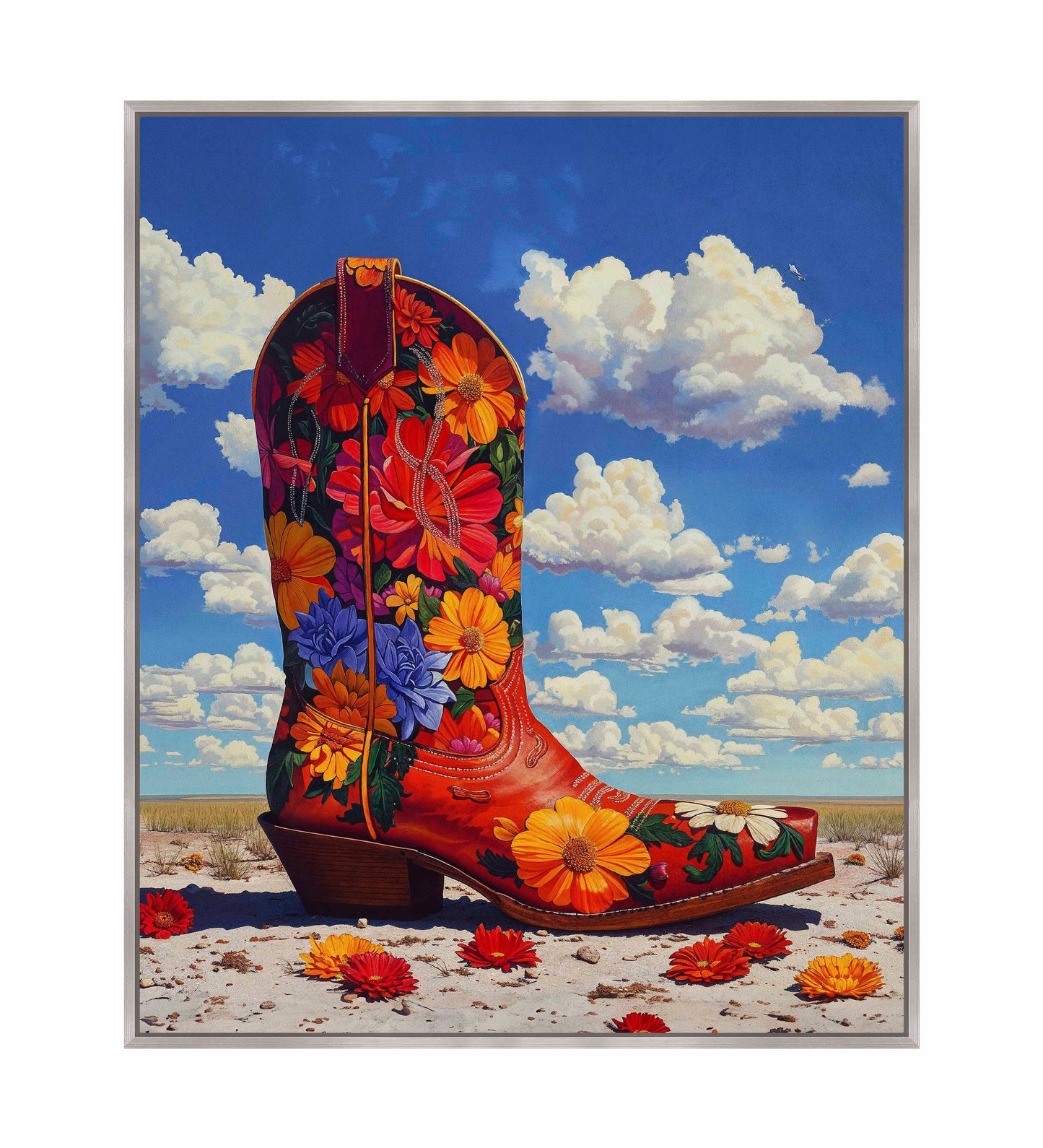 Wildflower Walk II - Gallery Wrapped Canvas