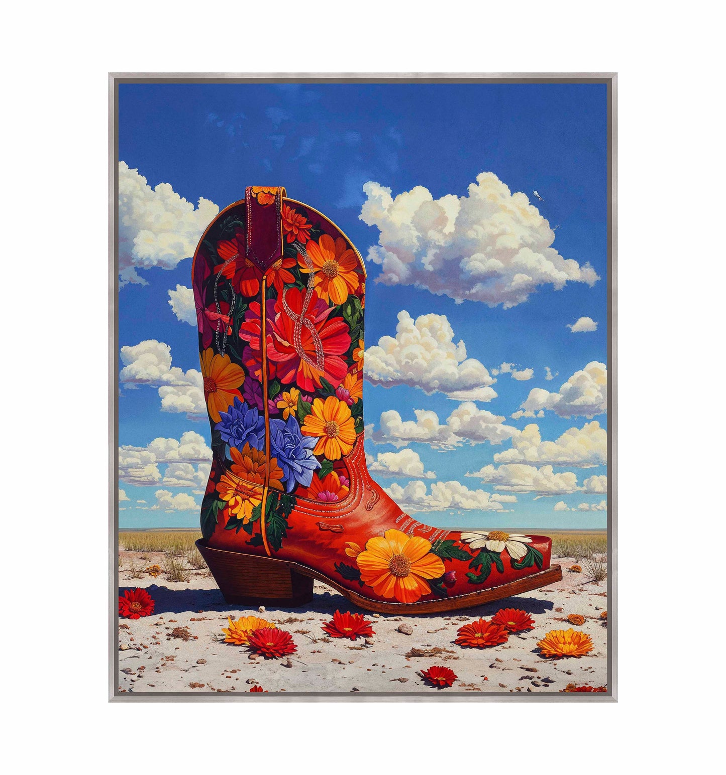 Wildflower Walk II - Gallery Wrapped Canvas