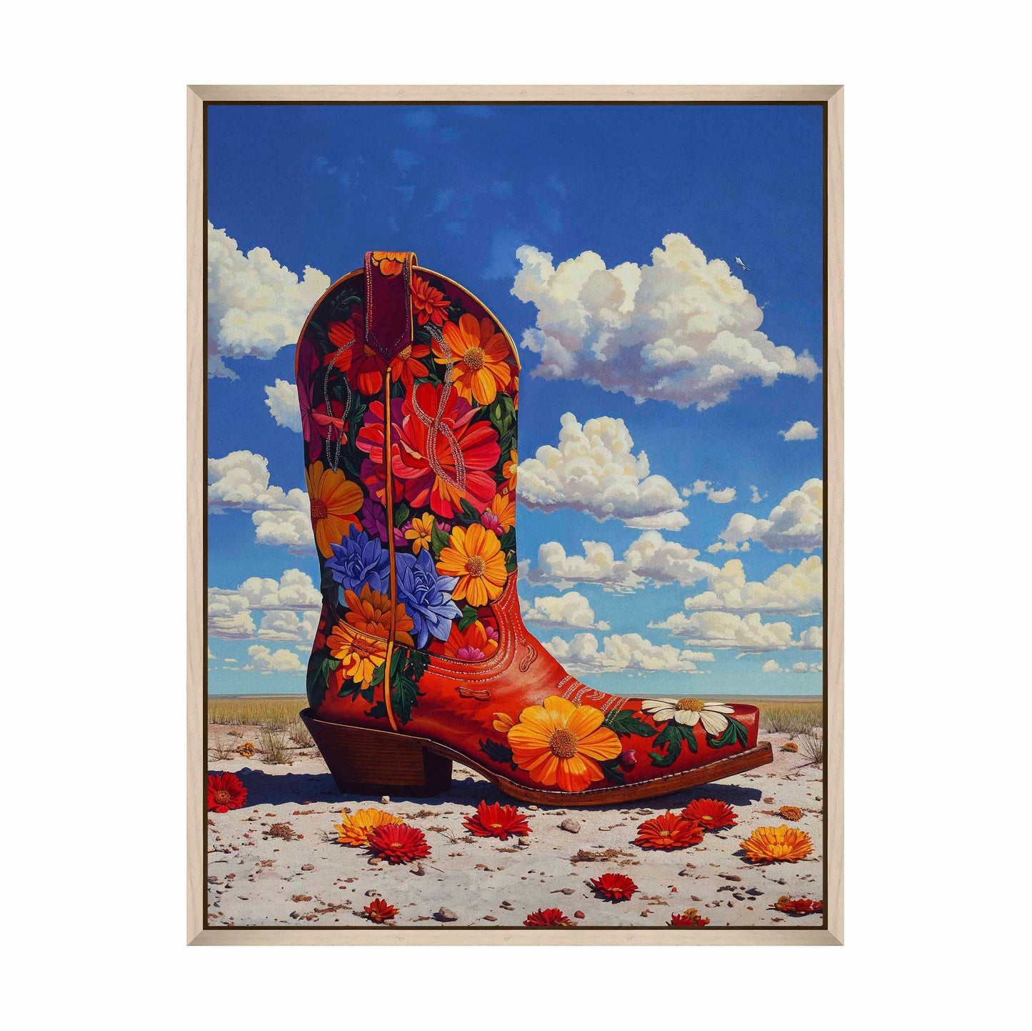 Wildflower Walk II - Gallery Wrapped Canvas