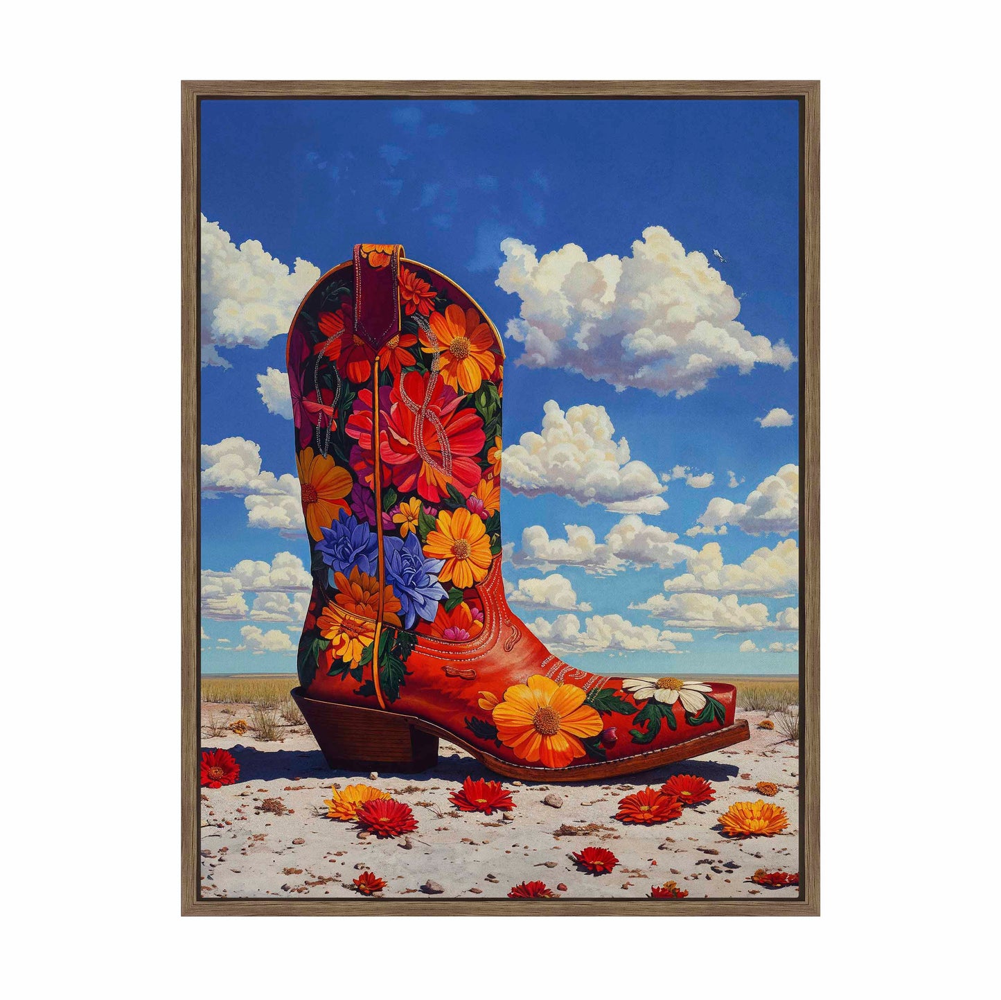 Wildflower Walk II - Gallery Wrapped Canvas