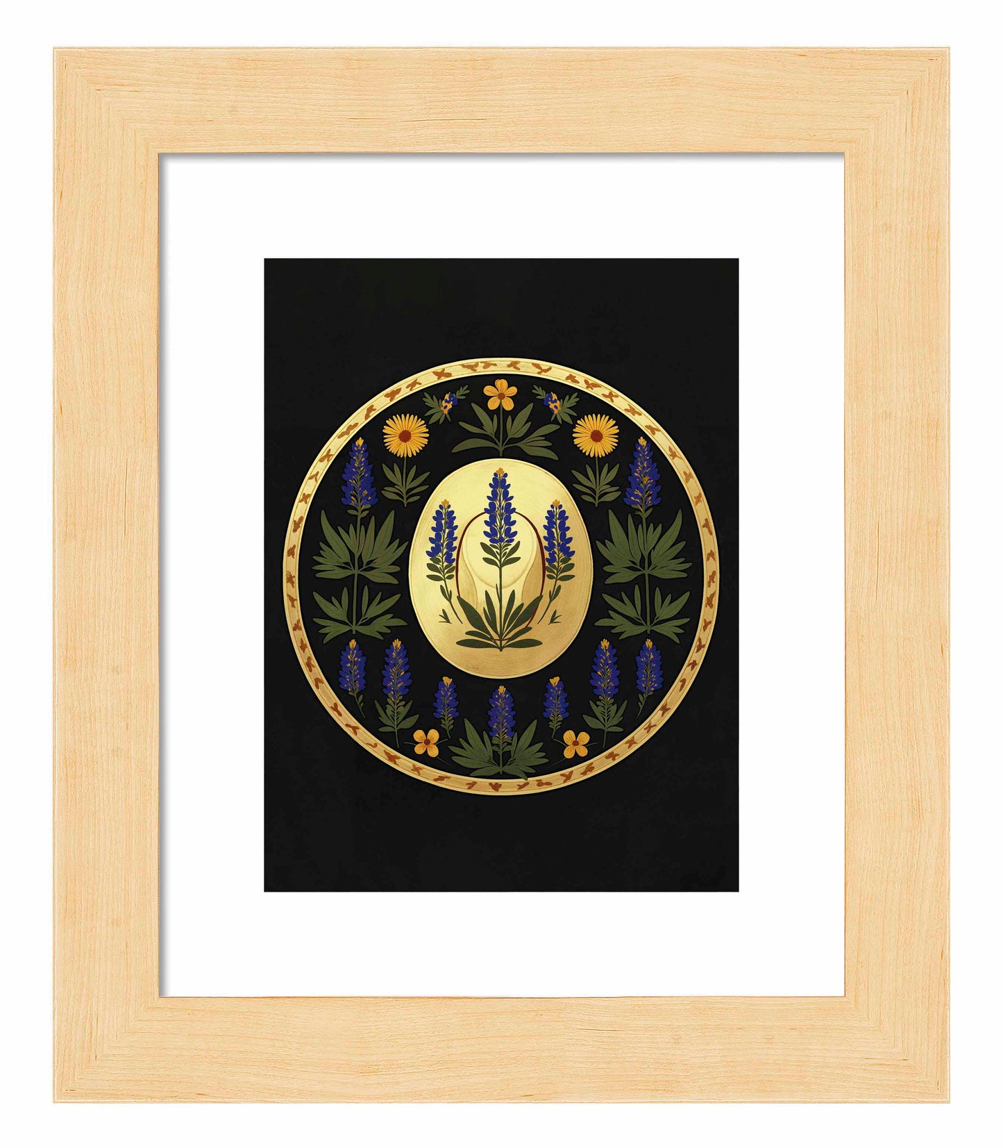 Bluebonnet Brimmer - Art Prints