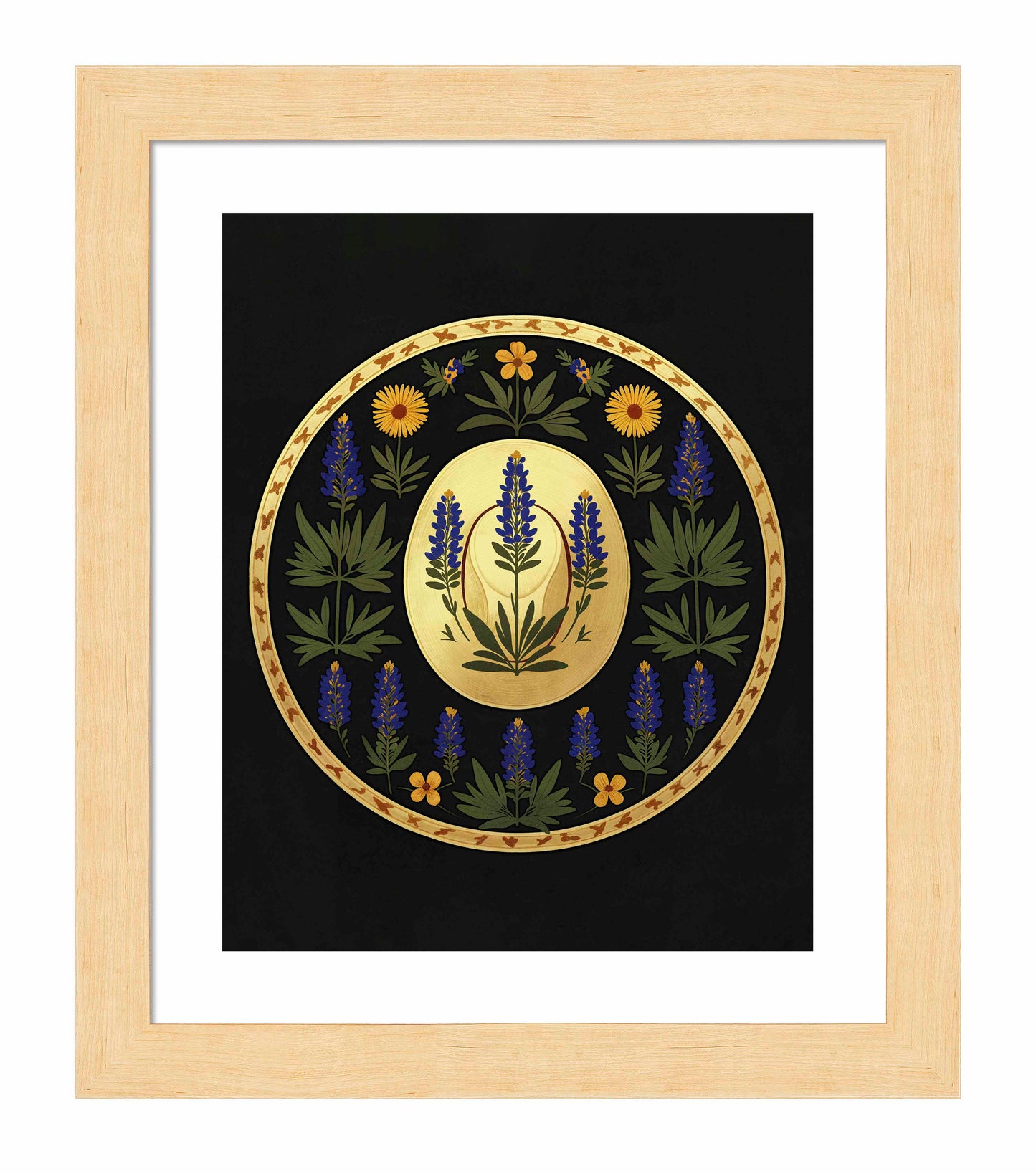 Bluebonnet Brimmer - Art Prints