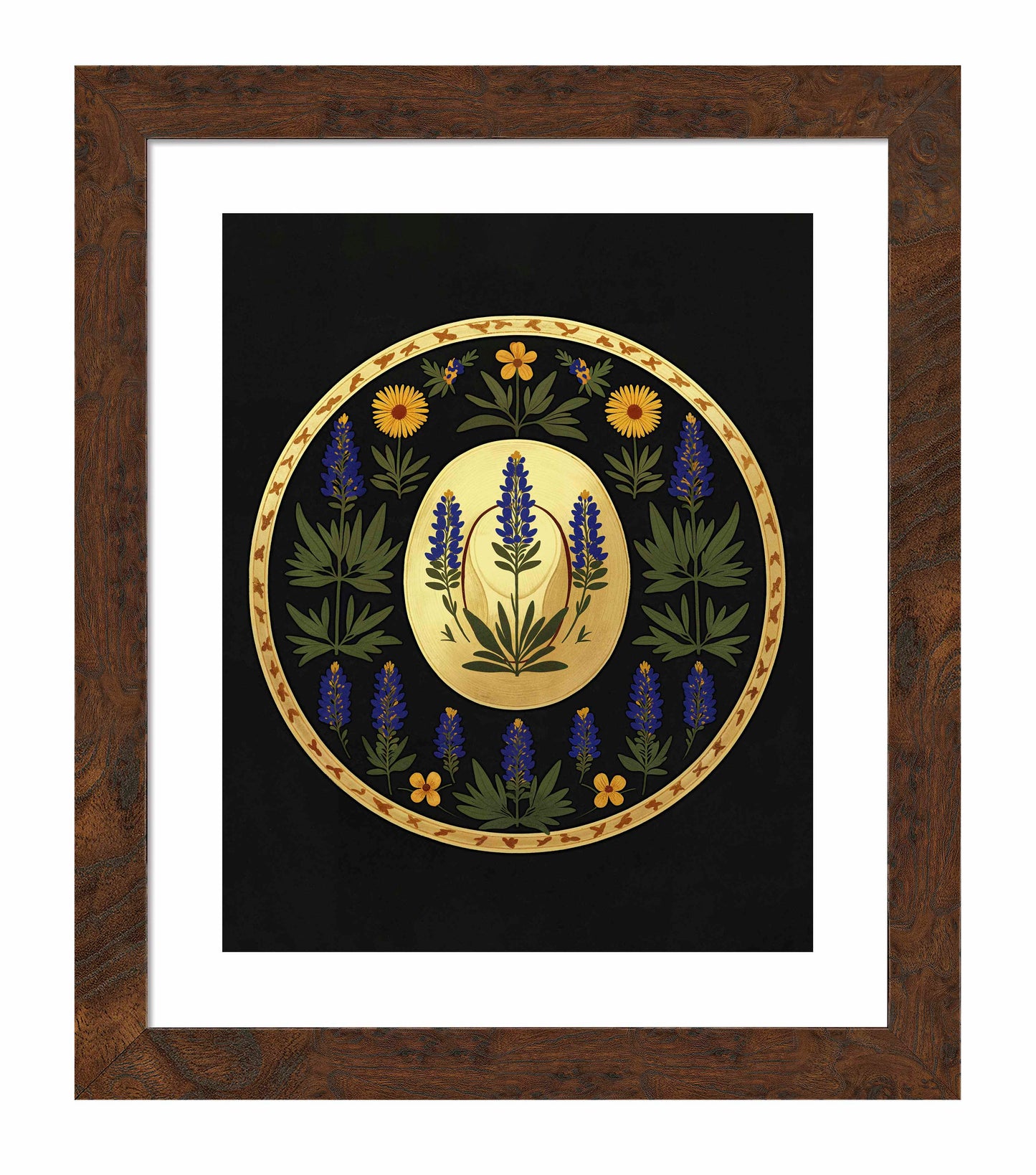 Bluebonnet Brimmer - Art Prints