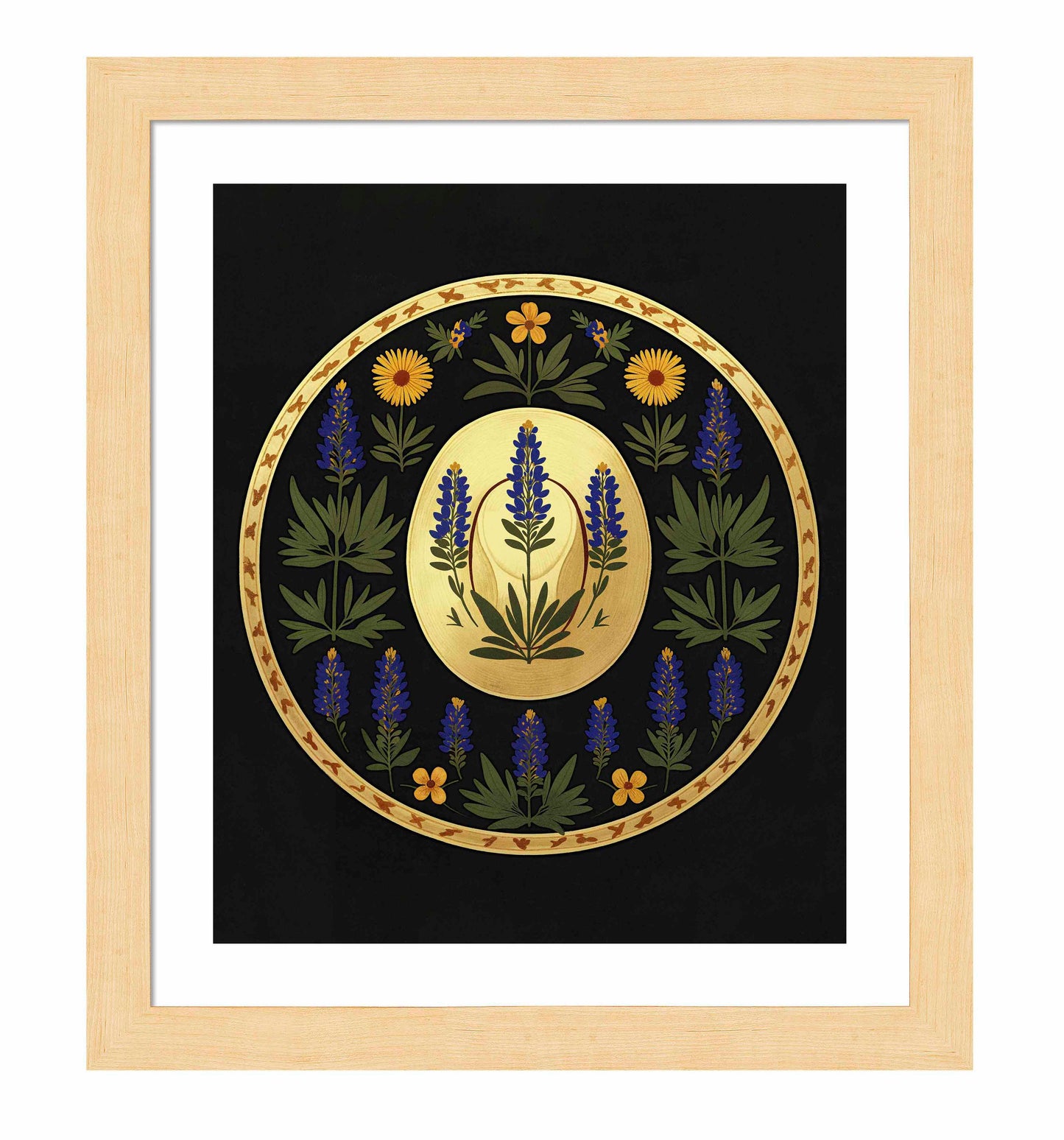 Bluebonnet Brimmer - Art Prints