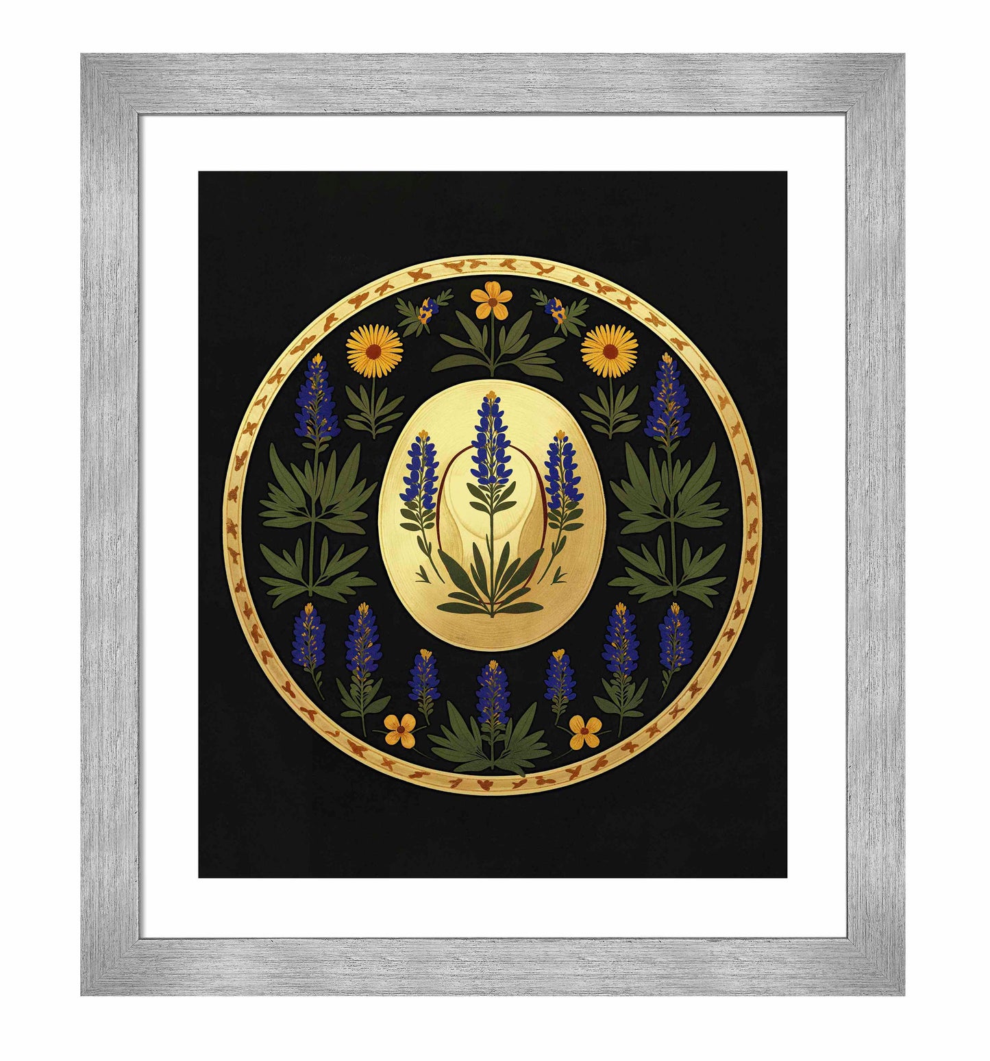Bluebonnet Brimmer - Art Prints