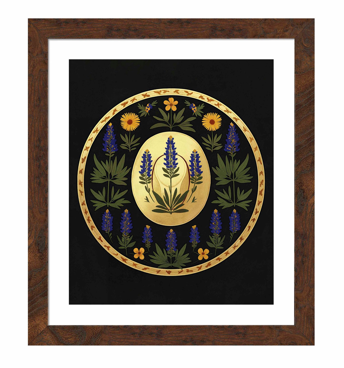 Bluebonnet Brimmer - Art Prints