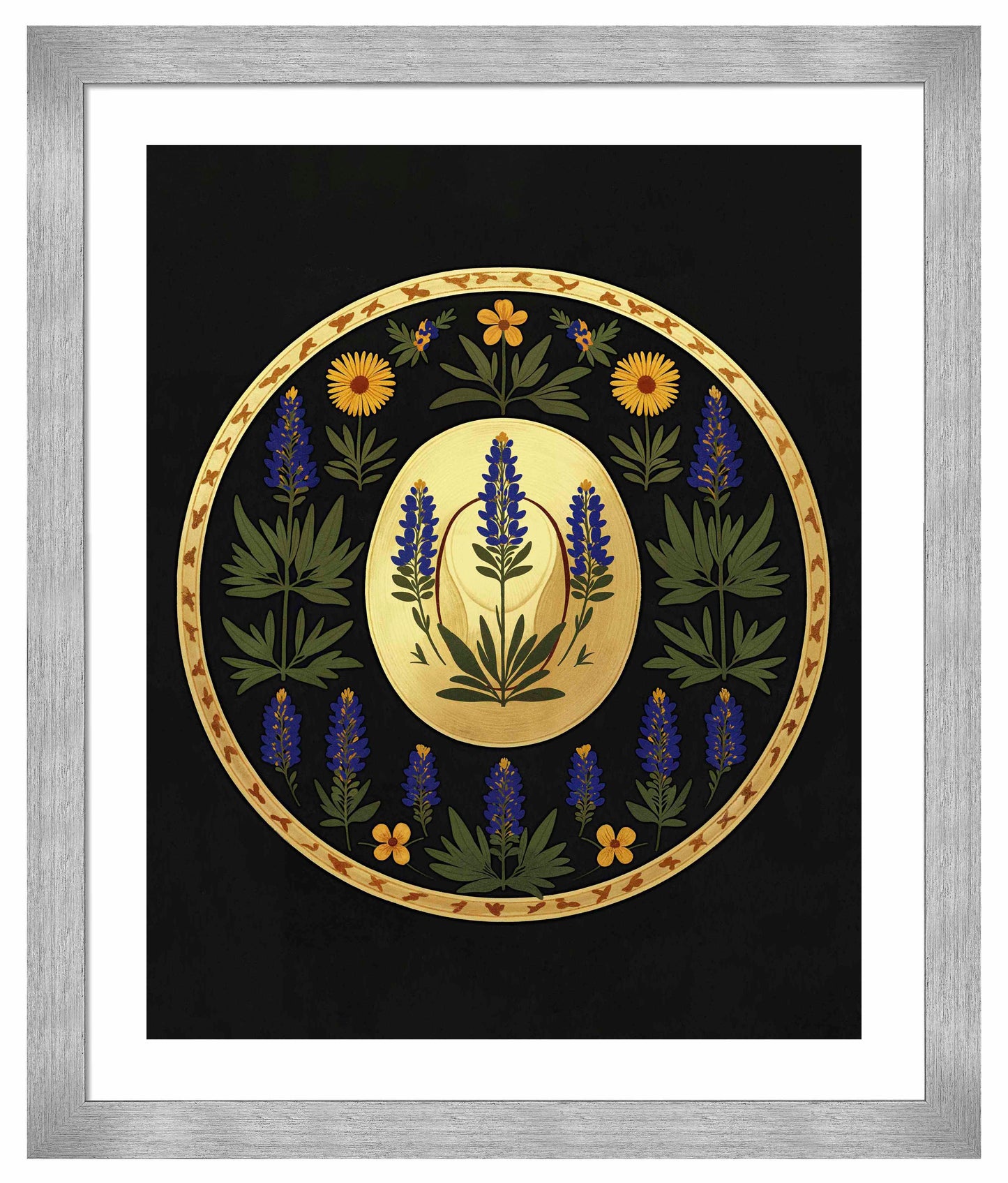 Bluebonnet Brimmer - Art Prints