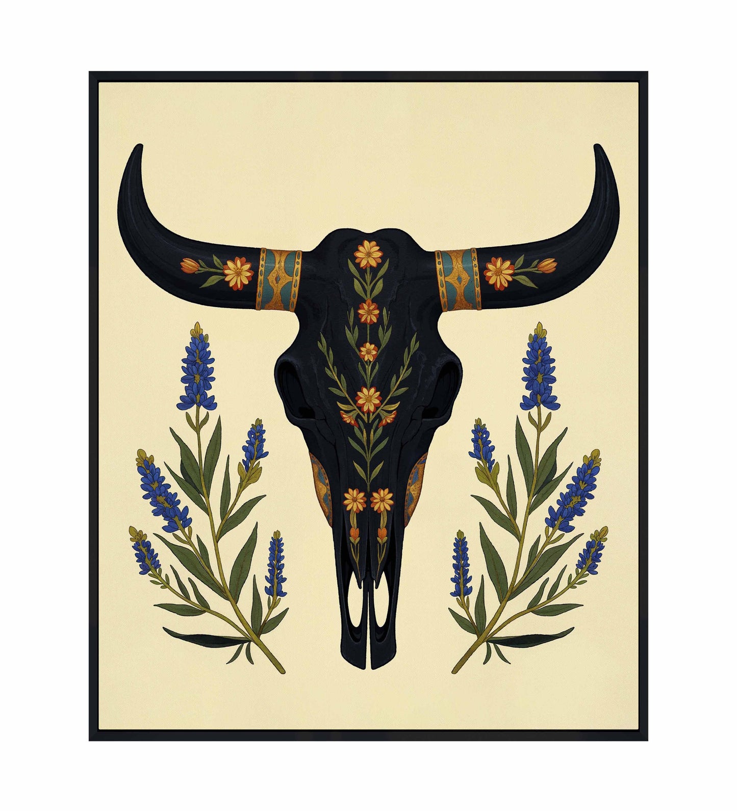 Lone Star Lament - Gallery Wrapped Canvas