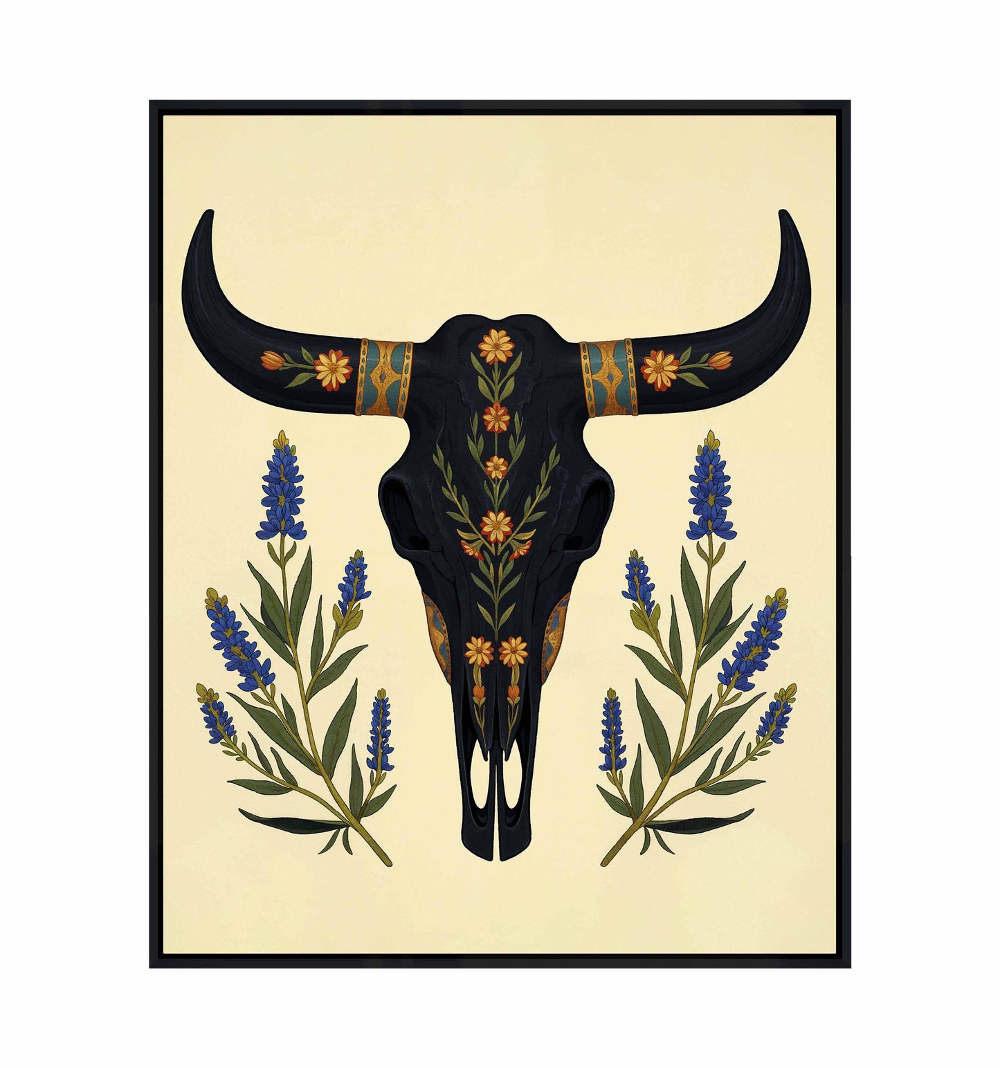 Lone Star Lament - Gallery Wrapped Canvas