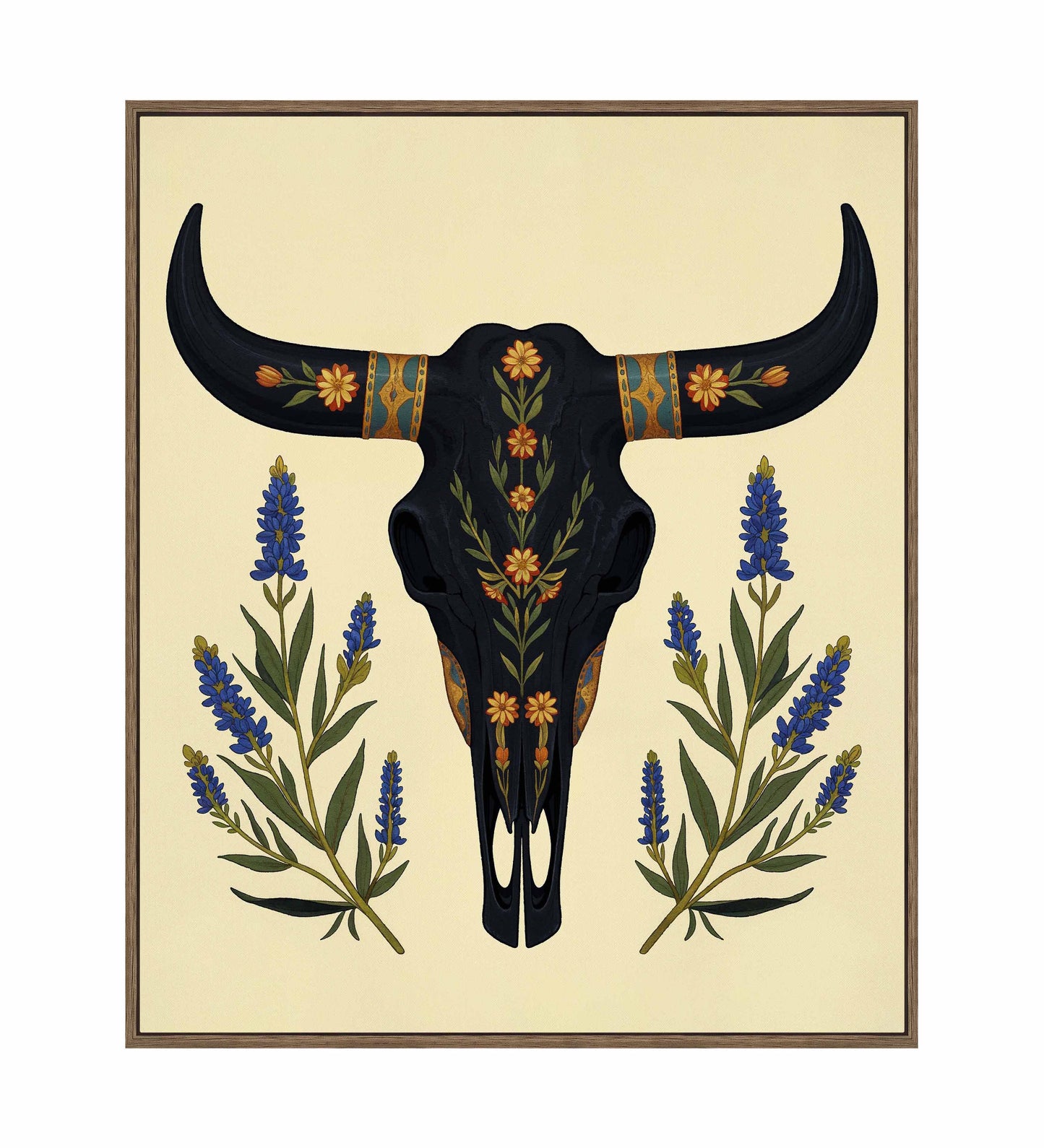 Lone Star Lament - Gallery Wrapped Canvas