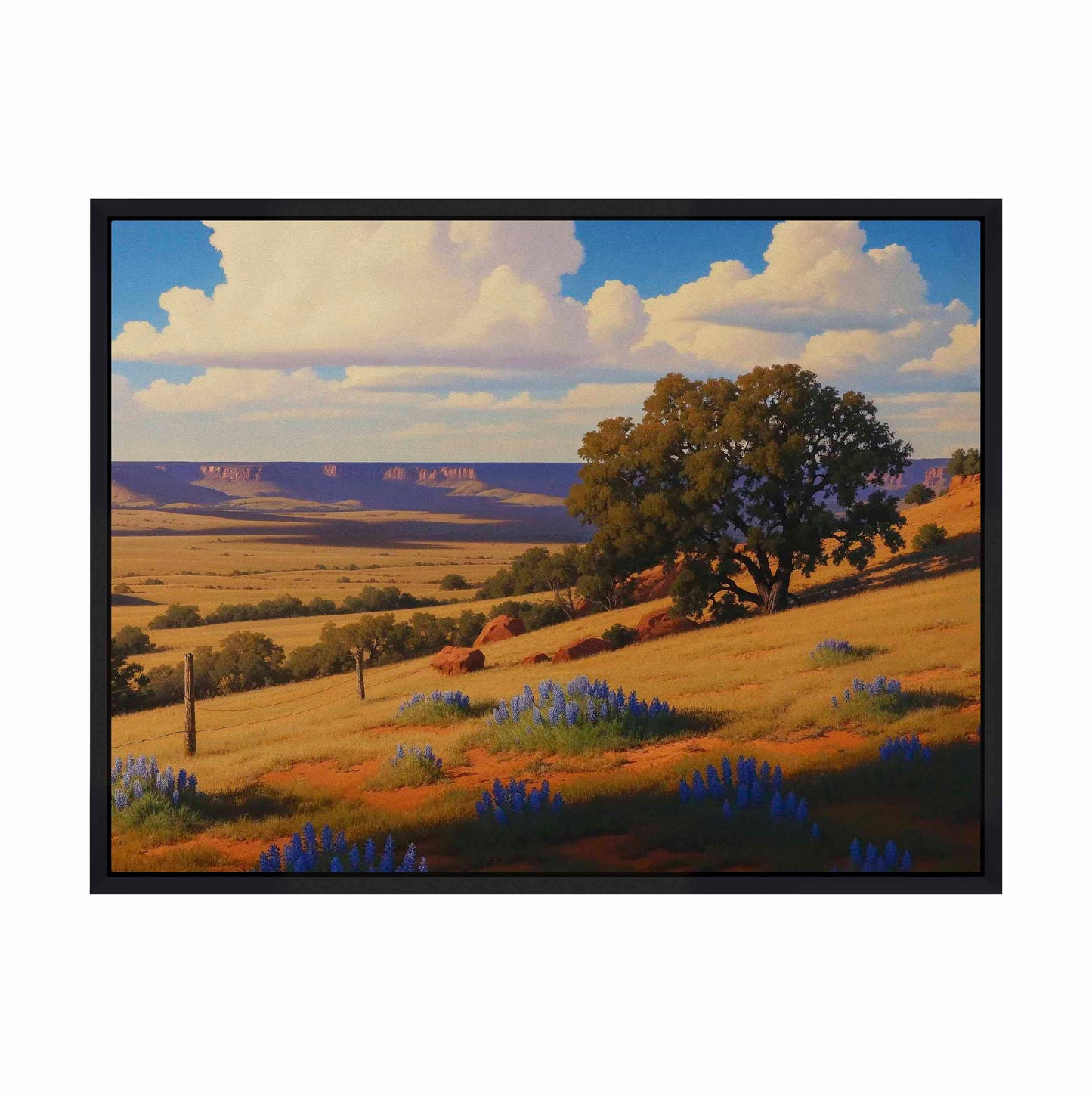 Bluebonnet Ranch - Gallery Wrapped Canvas