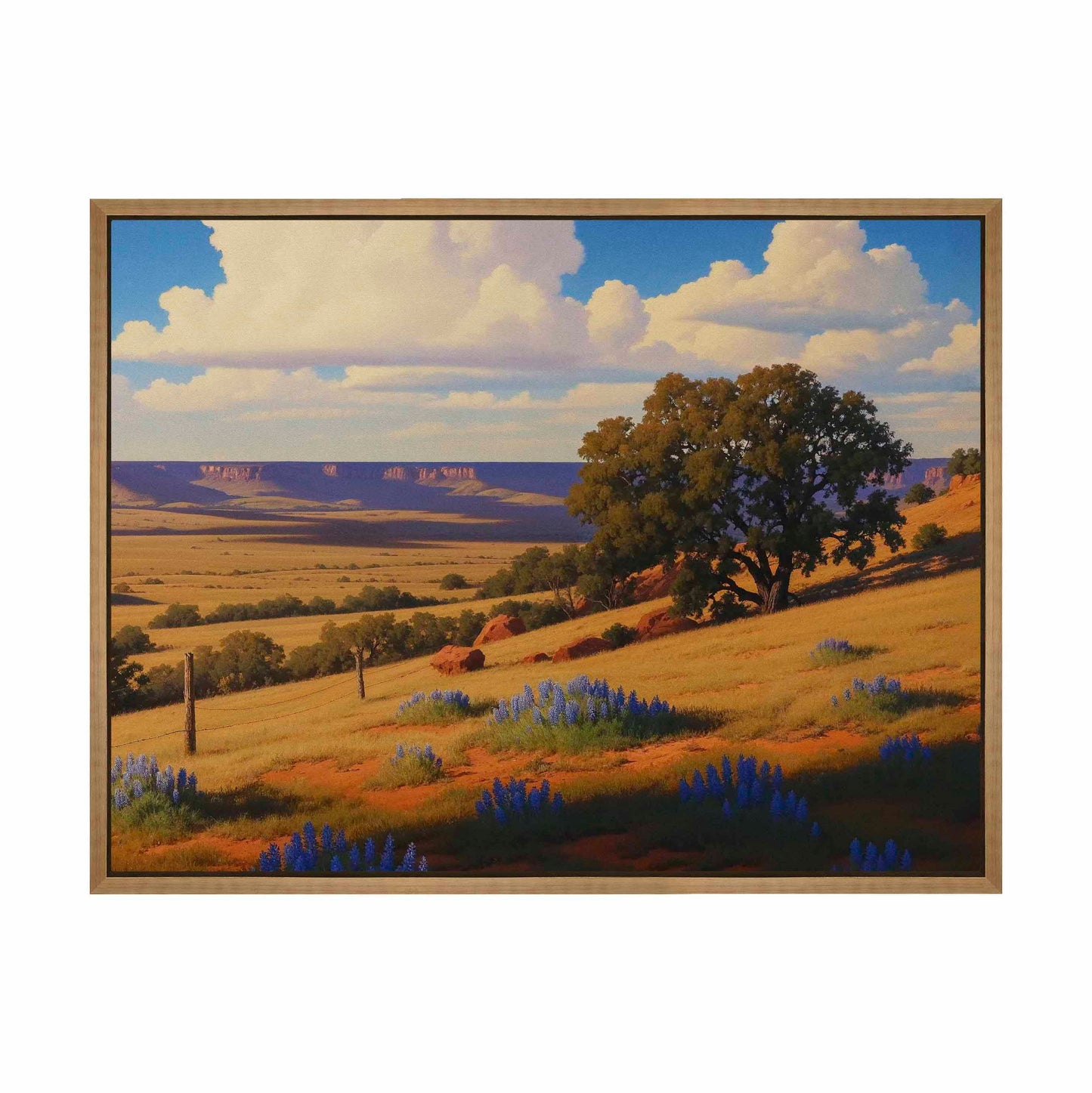 Bluebonnet Ranch - Gallery Wrapped Canvas