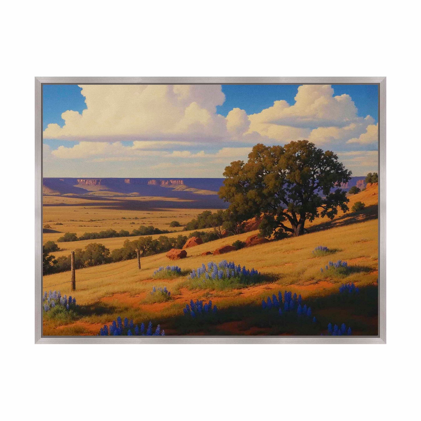 Bluebonnet Ranch - Gallery Wrapped Canvas