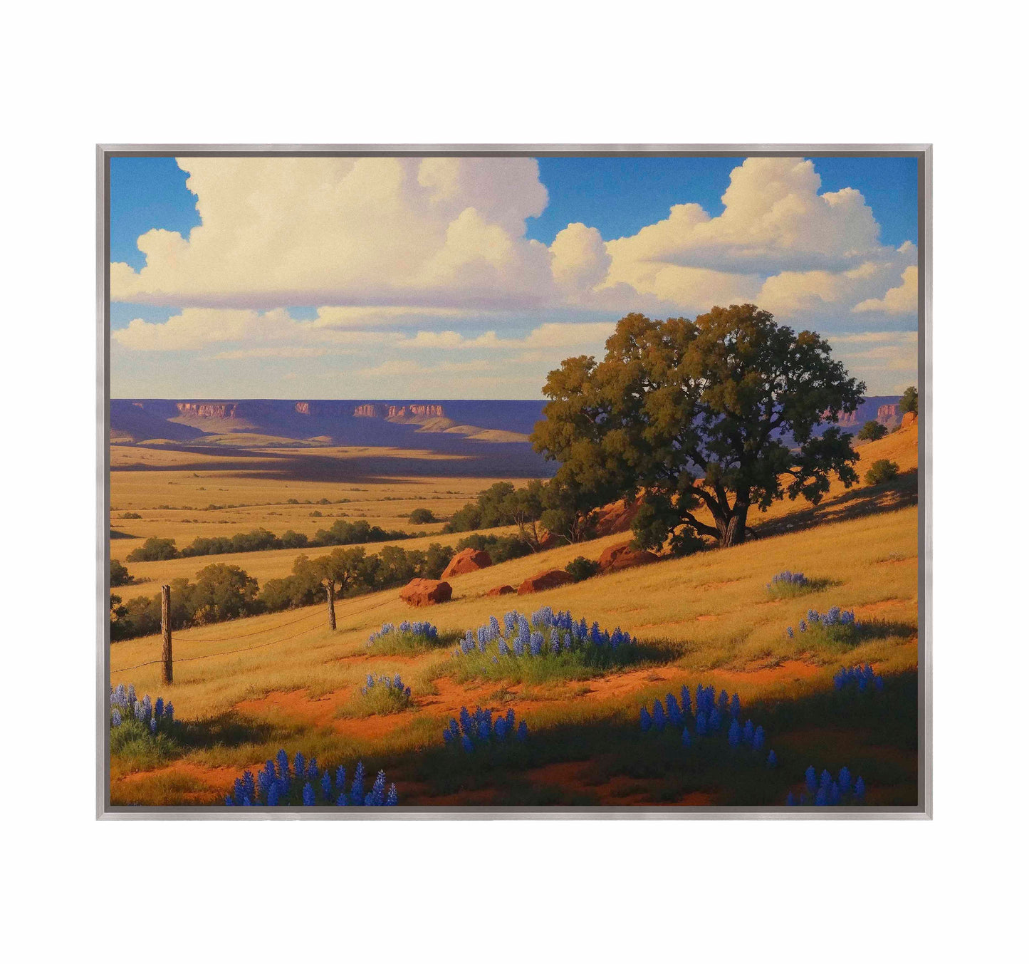 Bluebonnet Ranch - Gallery Wrapped Canvas
