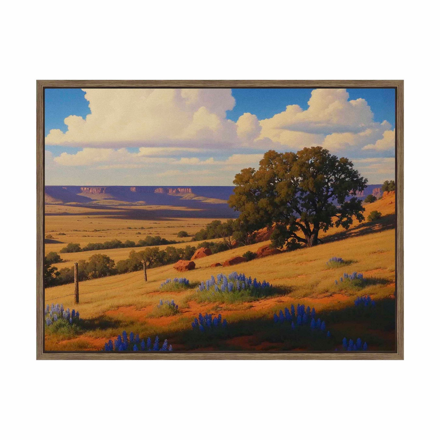 Bluebonnet Ranch - Gallery Wrapped Canvas