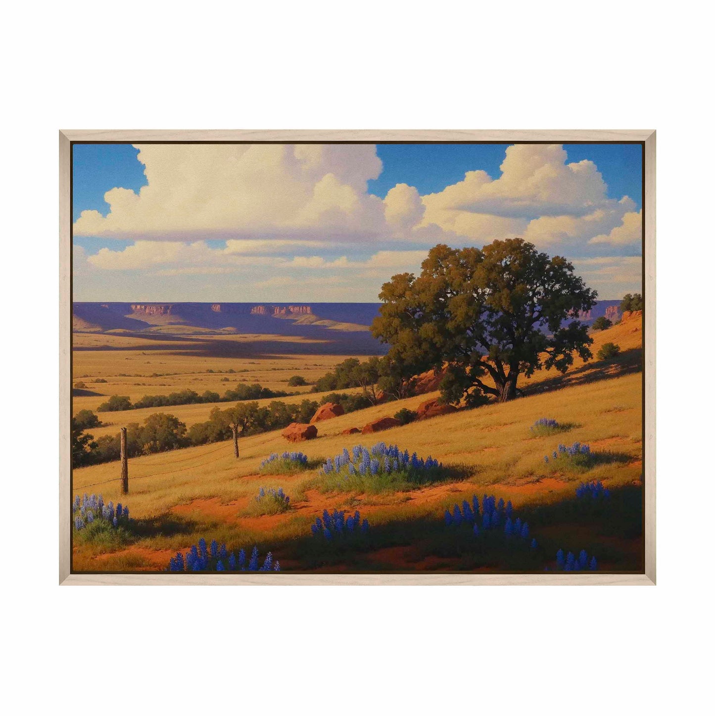 Bluebonnet Ranch - Gallery Wrapped Canvas
