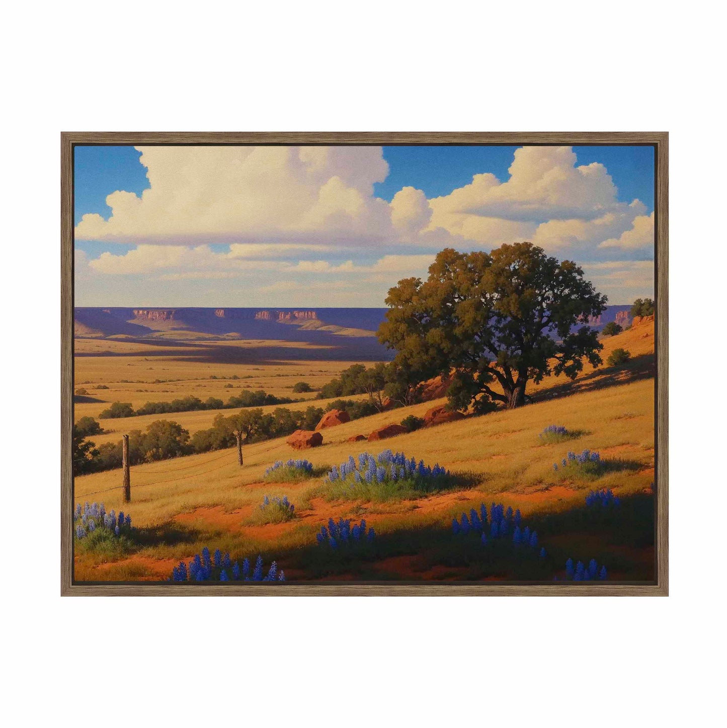 Bluebonnet Ranch - Gallery Wrapped Canvas