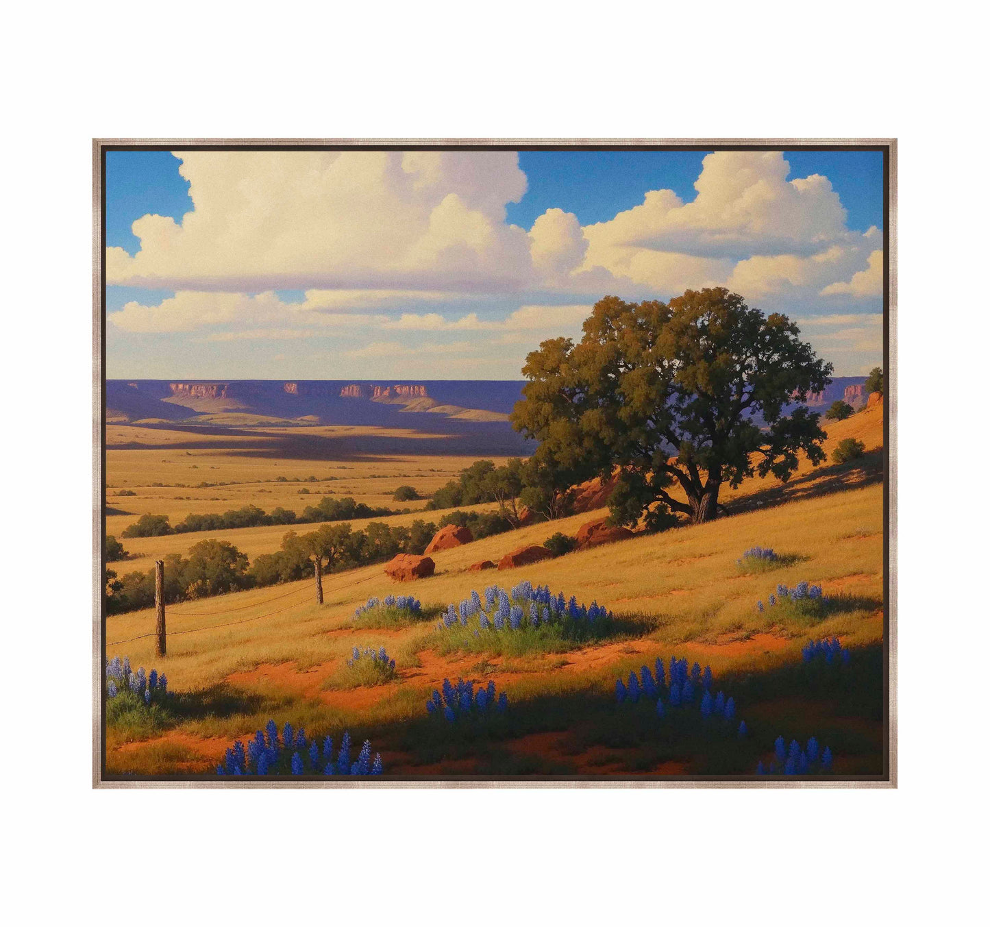 Bluebonnet Ranch - Gallery Wrapped Canvas