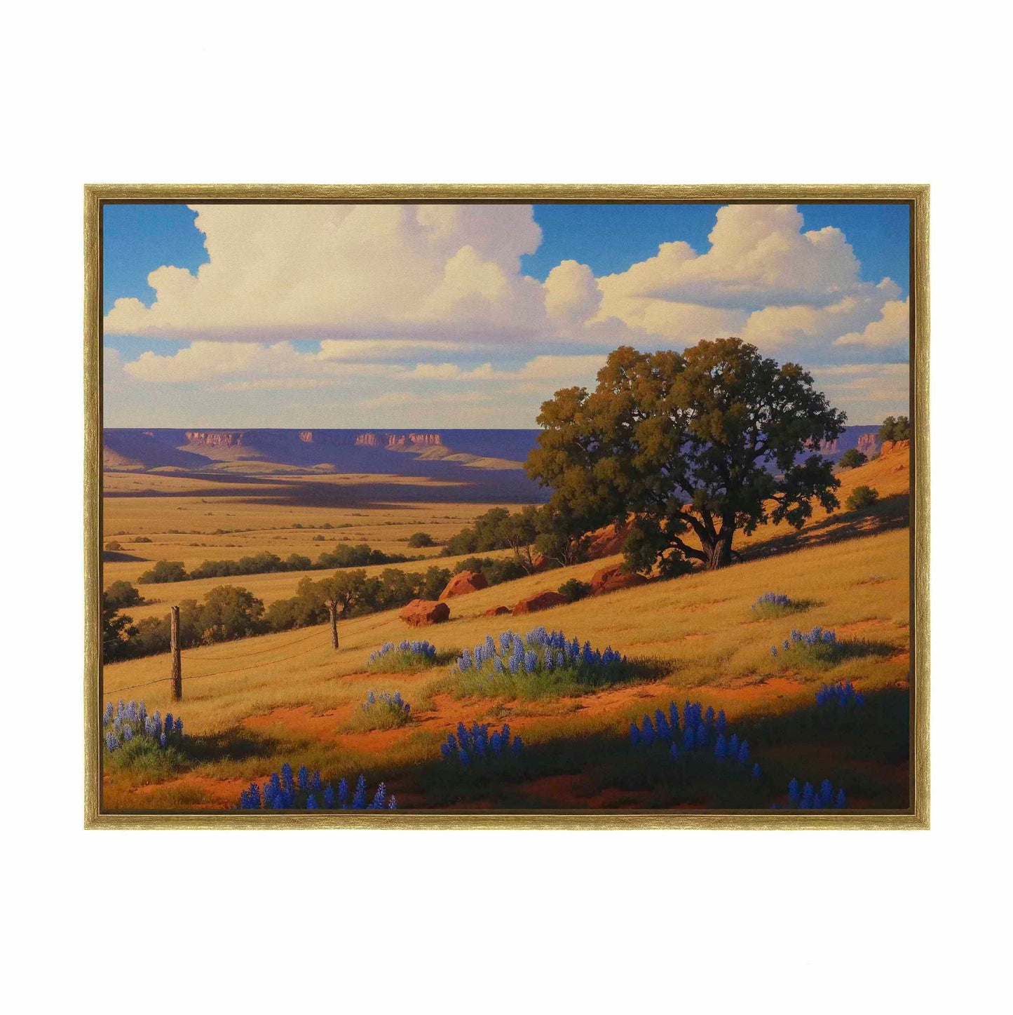 Bluebonnet Ranch - Gallery Wrapped Canvas