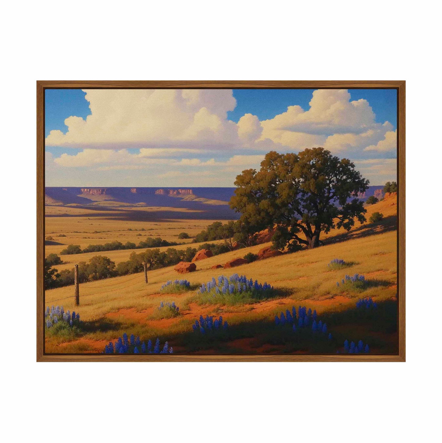 Bluebonnet Ranch - Gallery Wrapped Canvas