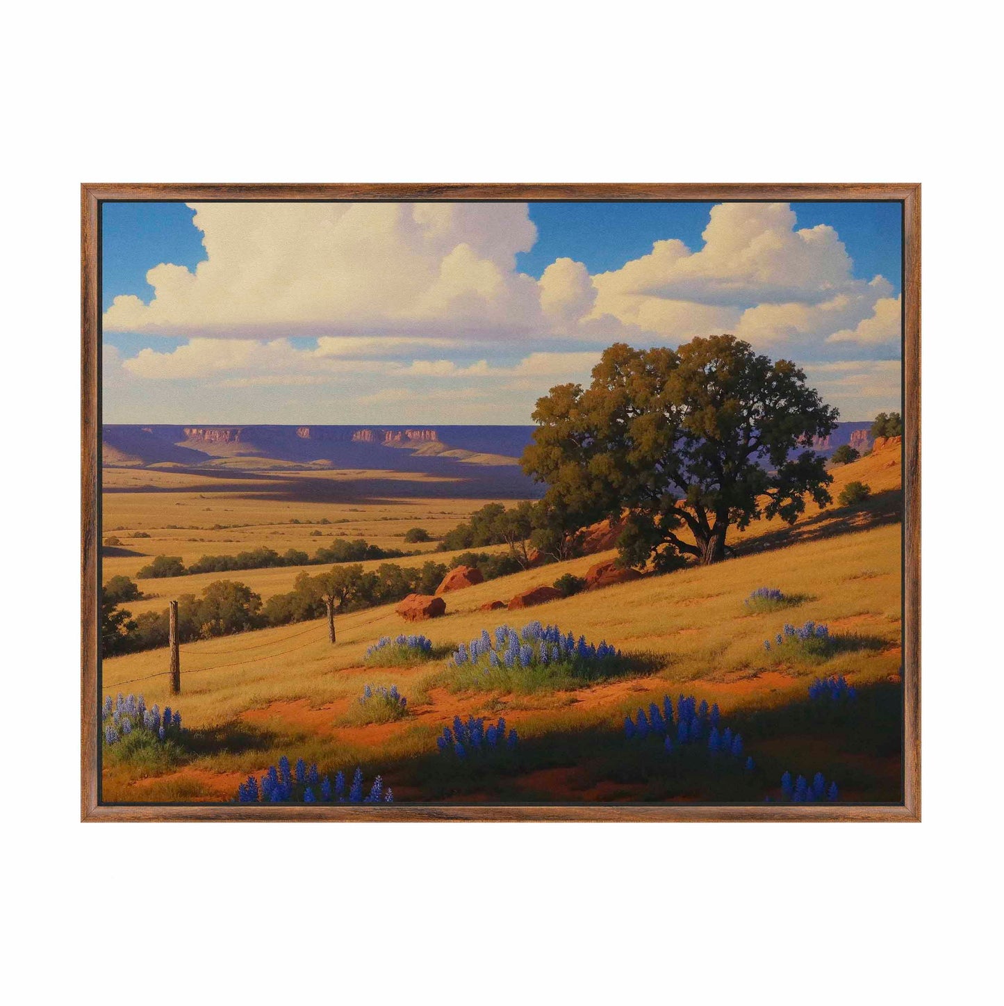 Bluebonnet Ranch - Gallery Wrapped Canvas