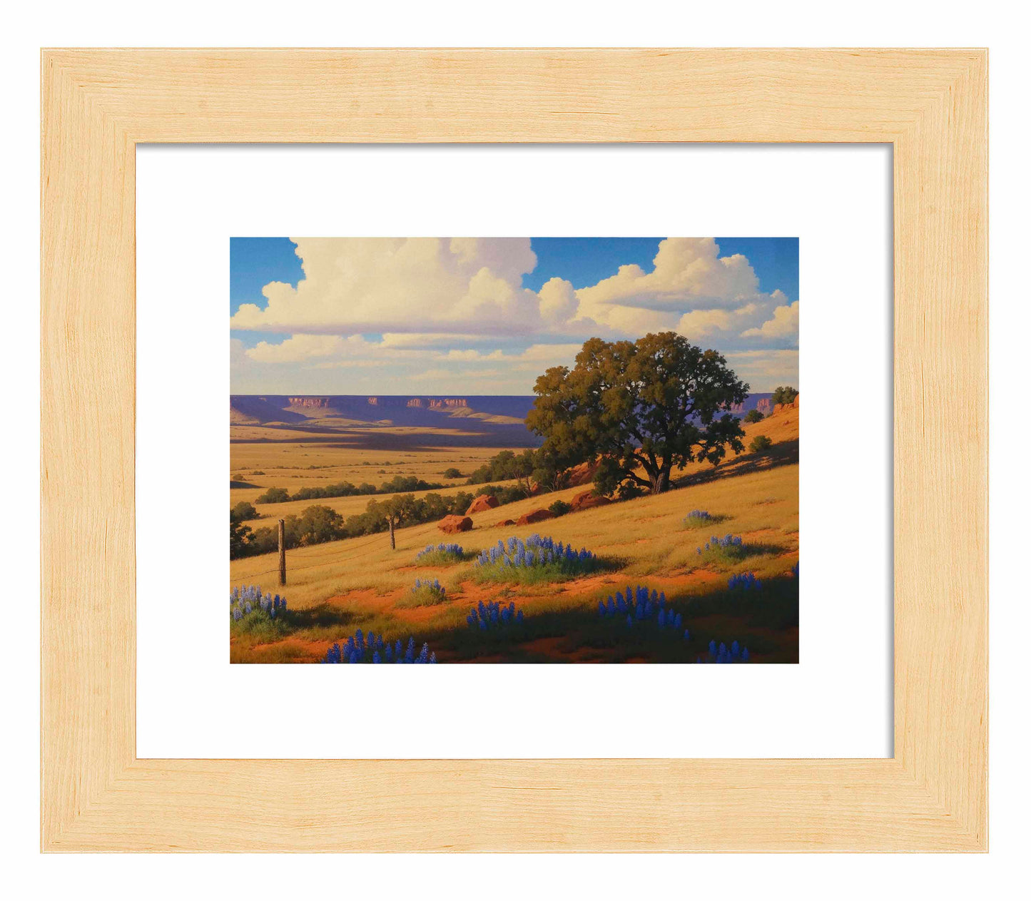 Bluebonnet Ranch - Art Prints
