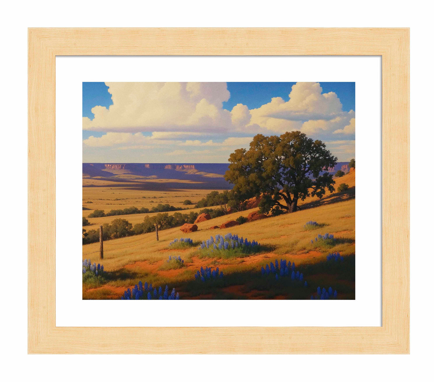 Bluebonnet Ranch - Art Prints
