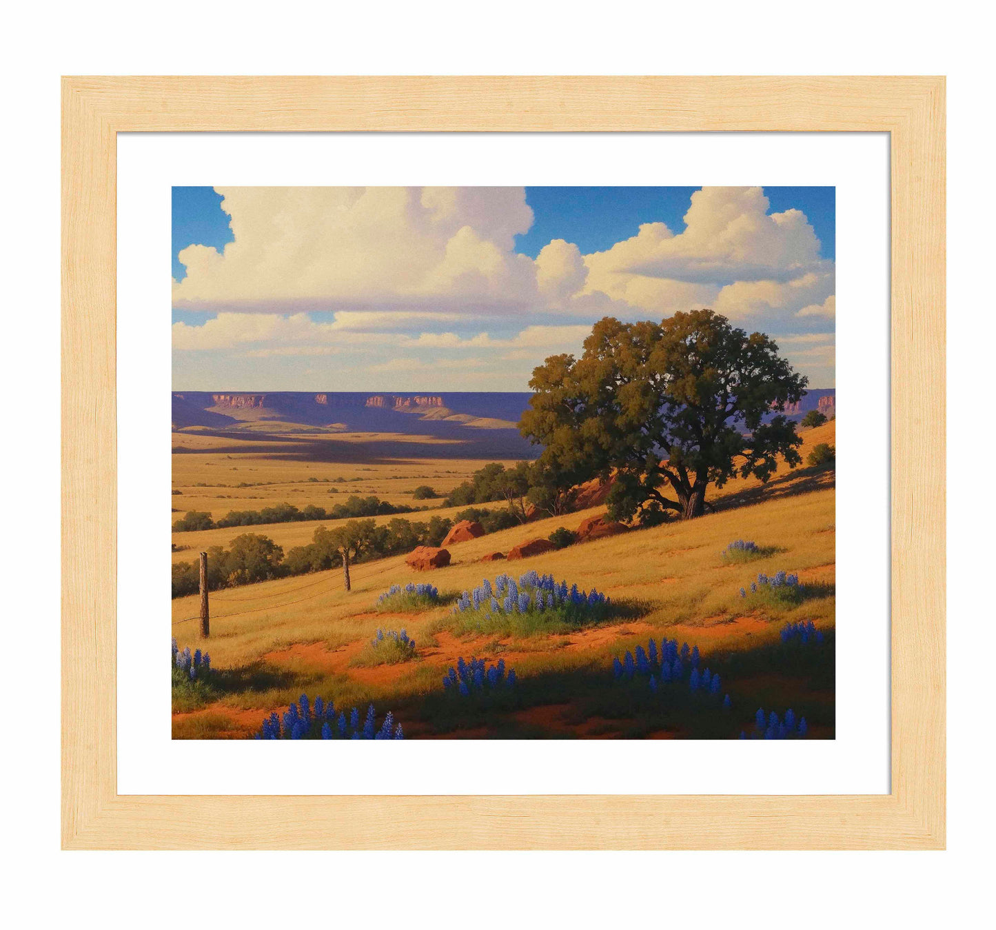 Bluebonnet Ranch - Art Prints