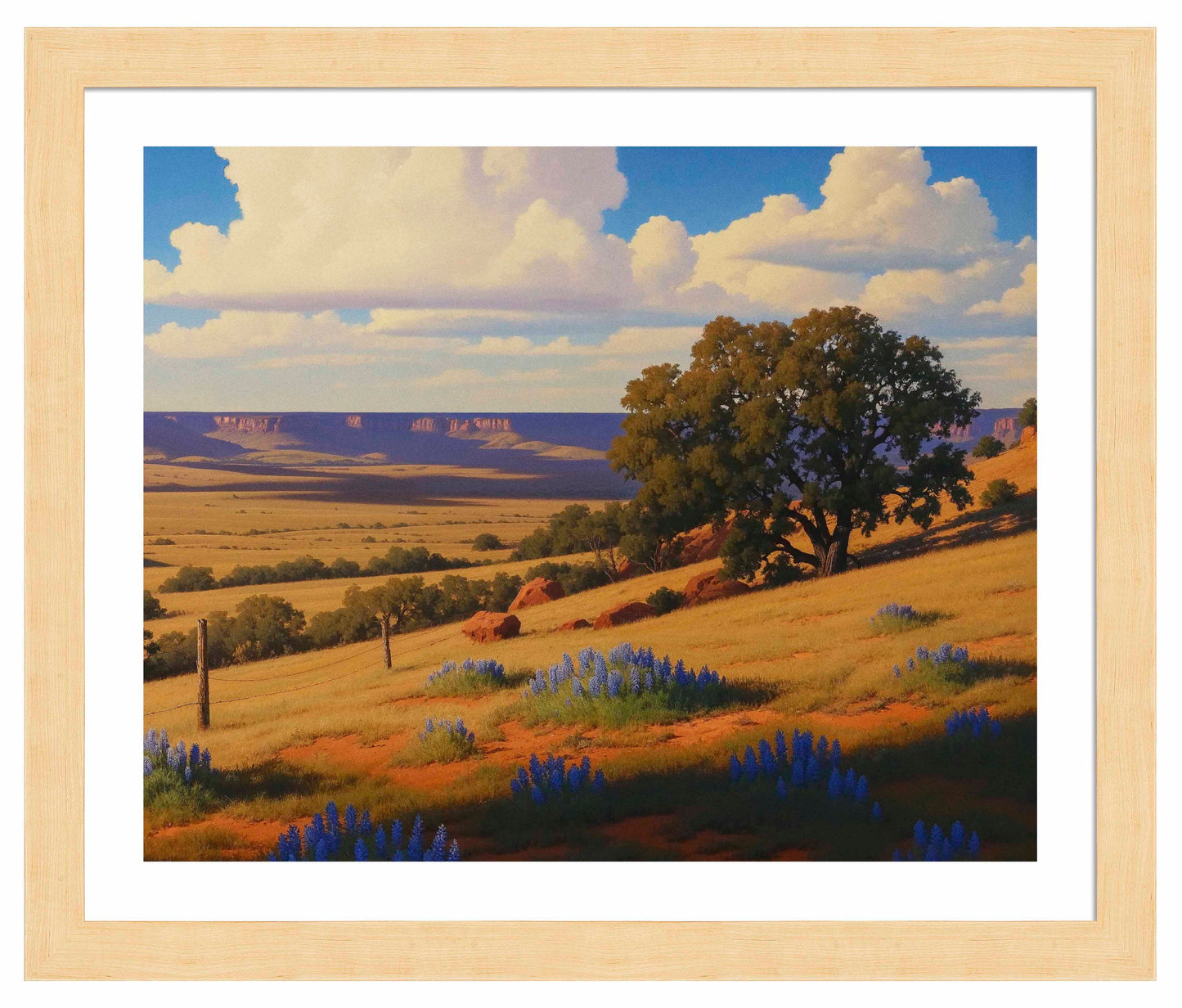 Bluebonnet Ranch - Art Prints