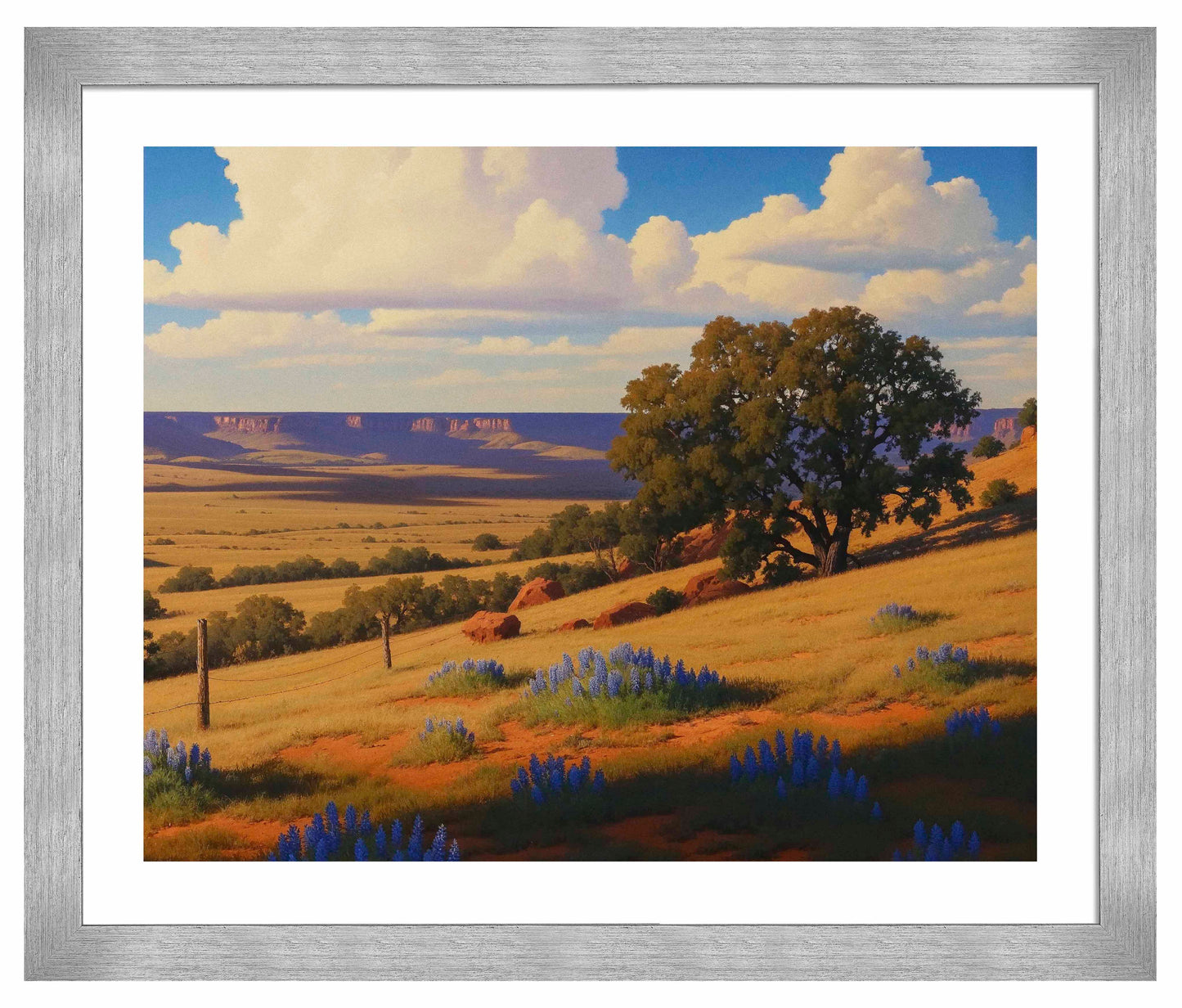 Bluebonnet Ranch - Art Prints