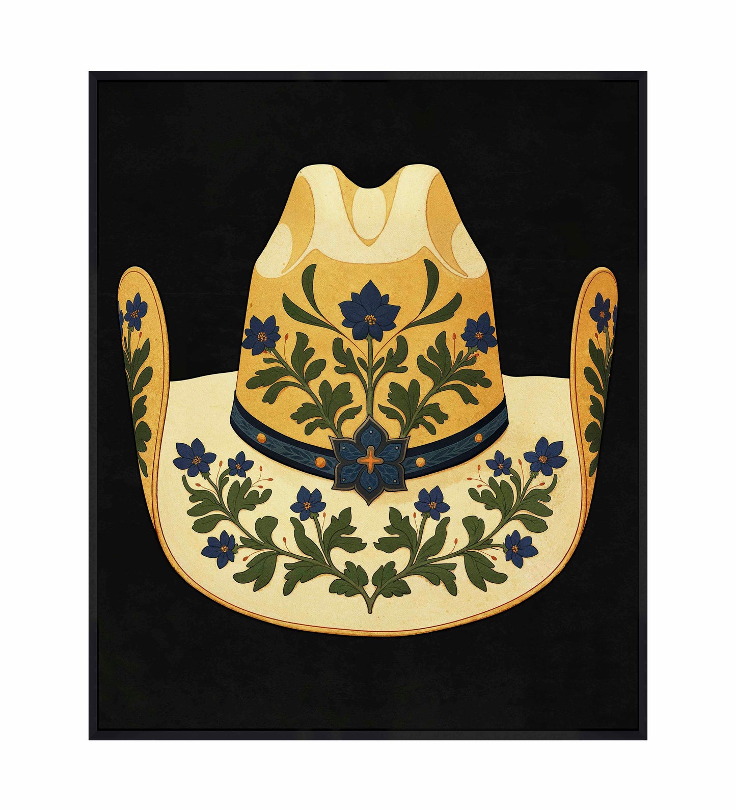 Rodeo King’S Crown - Gallery Wrapped Canvas