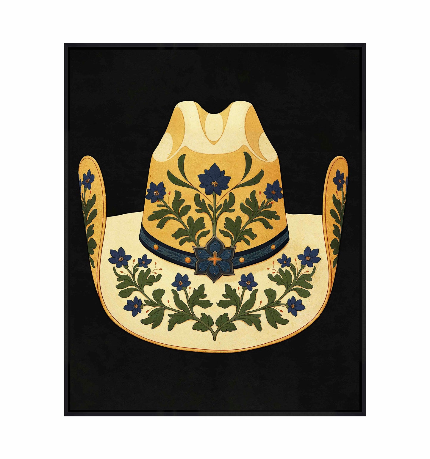 Rodeo King’S Crown - Gallery Wrapped Canvas