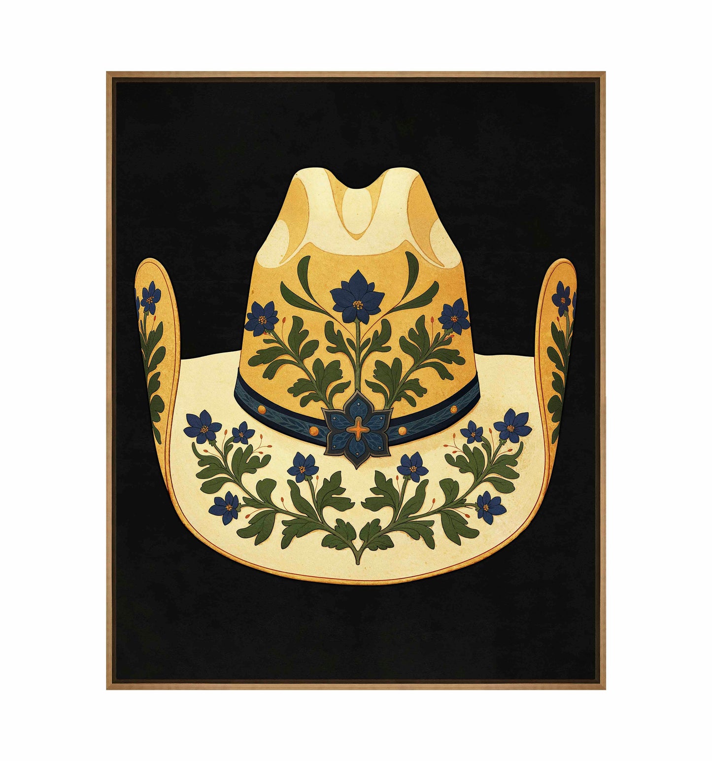 Rodeo King’S Crown - Gallery Wrapped Canvas