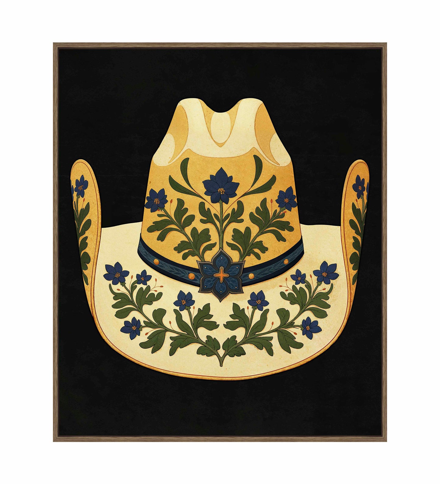 Rodeo King’S Crown - Gallery Wrapped Canvas