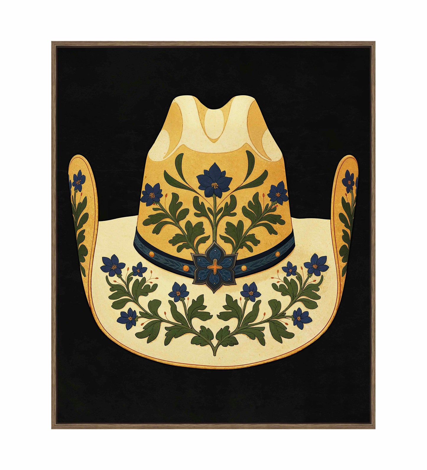 Rodeo King’S Crown - Gallery Wrapped Canvas