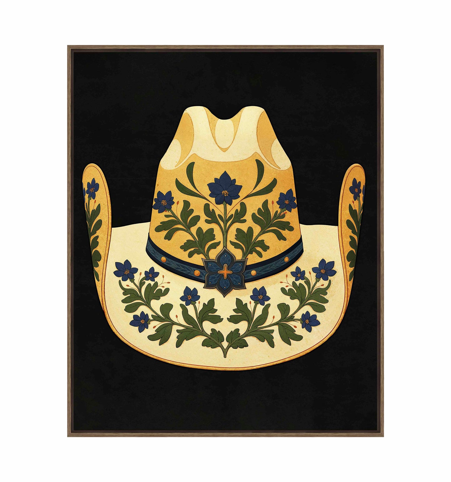 Rodeo King’S Crown - Gallery Wrapped Canvas