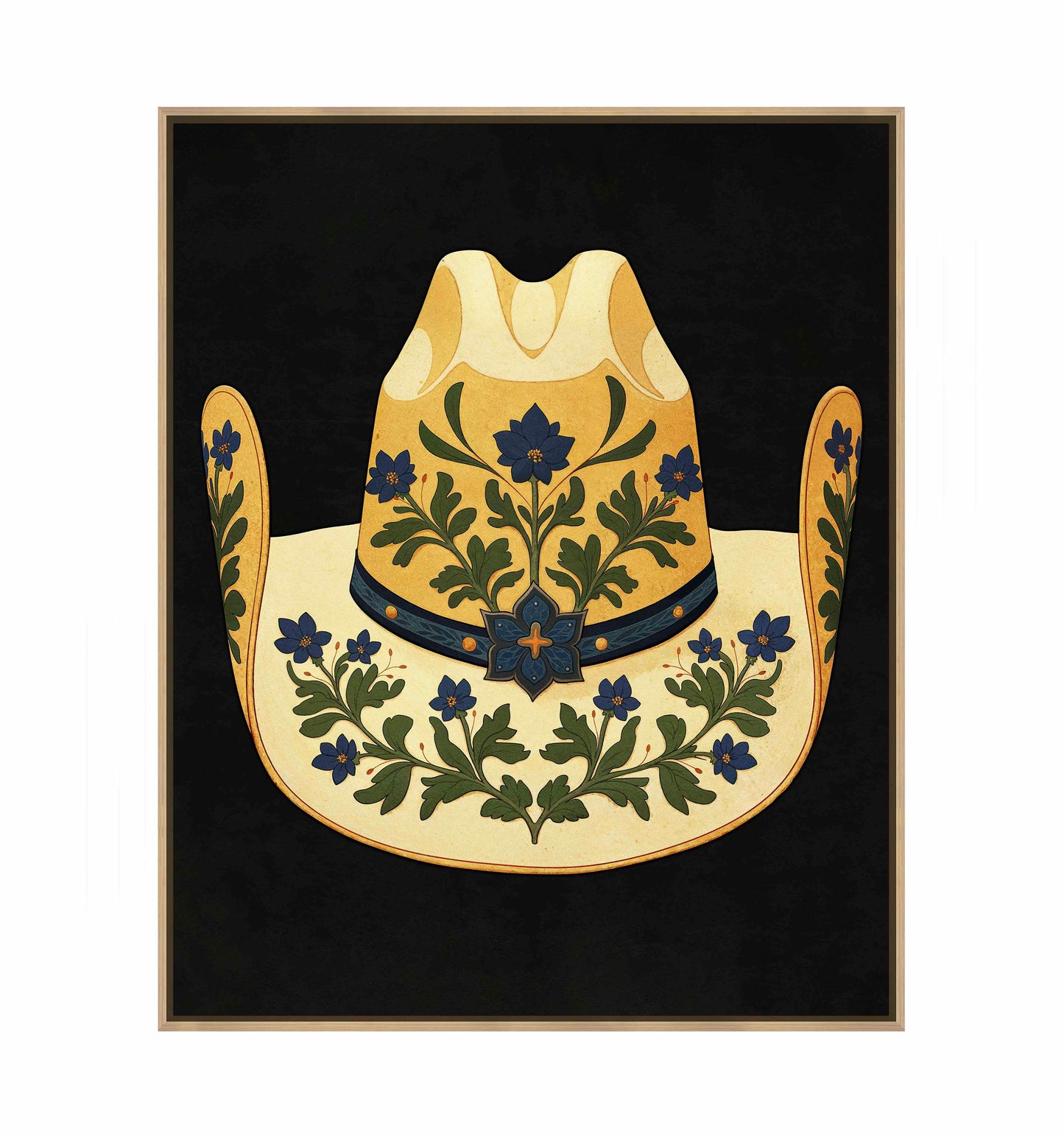 Rodeo King’S Crown - Gallery Wrapped Canvas