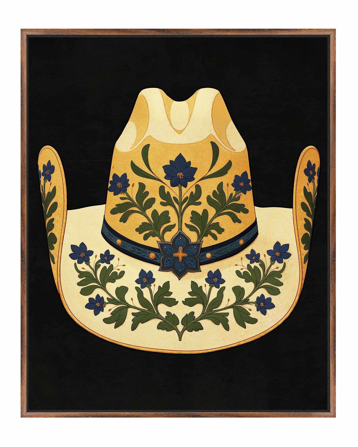 Rodeo King’S Crown - Gallery Wrapped Canvas