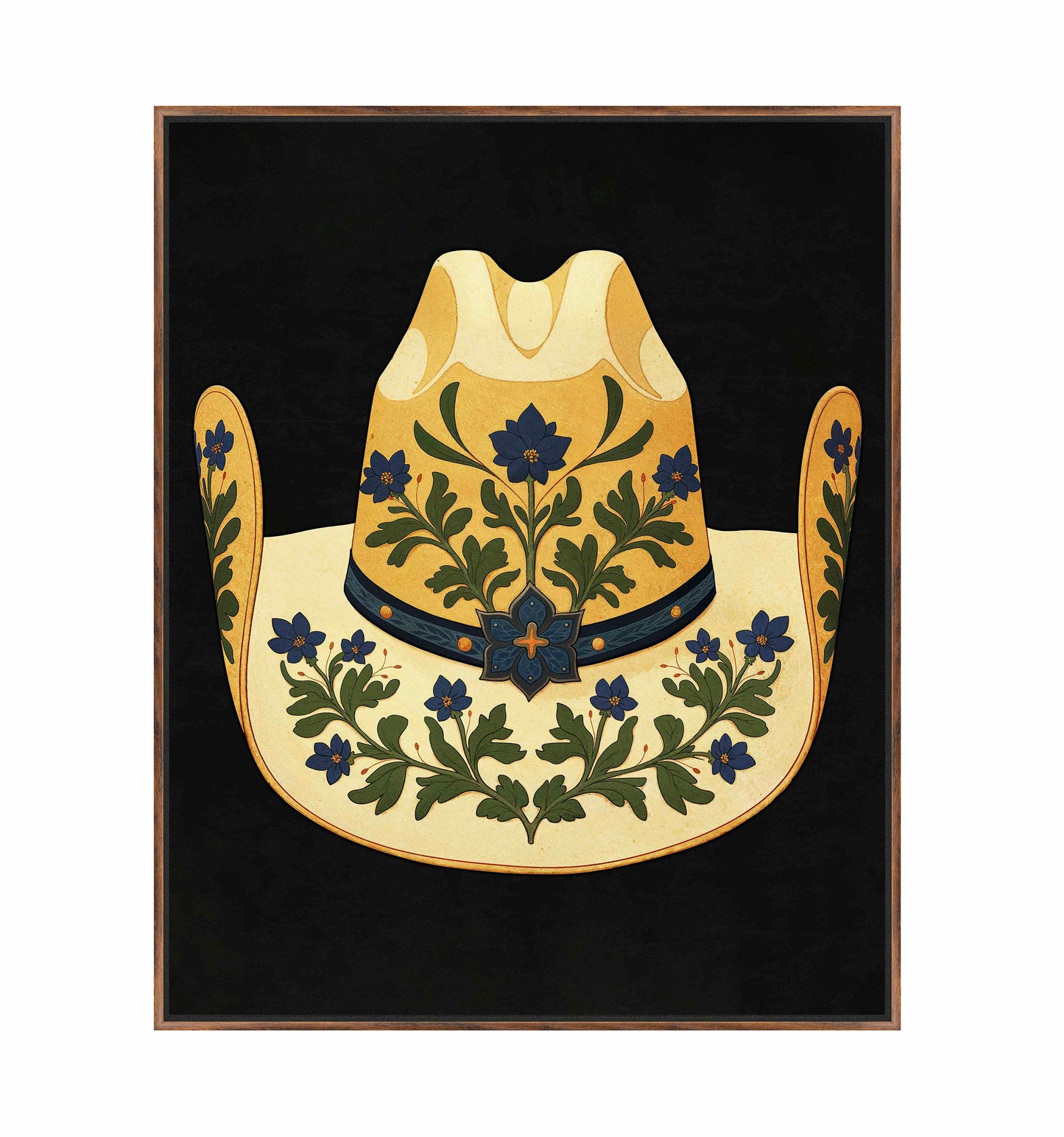 Rodeo King’S Crown - Gallery Wrapped Canvas