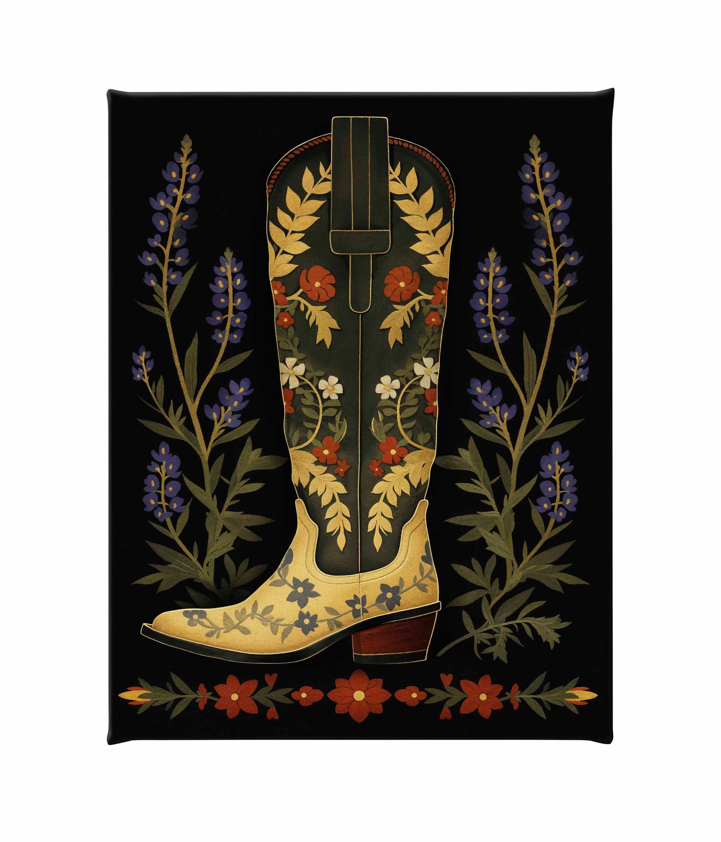 Armadillo Amble - Gallery Wrapped Canvas