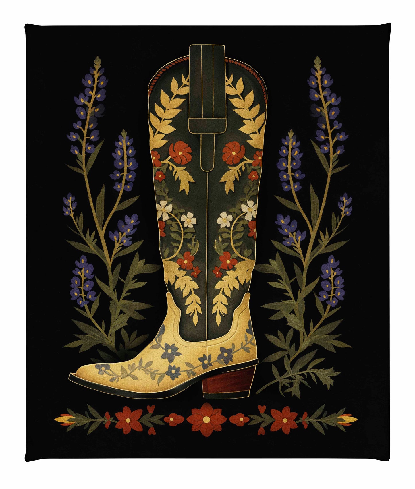 Armadillo Amble - Gallery Wrapped Canvas