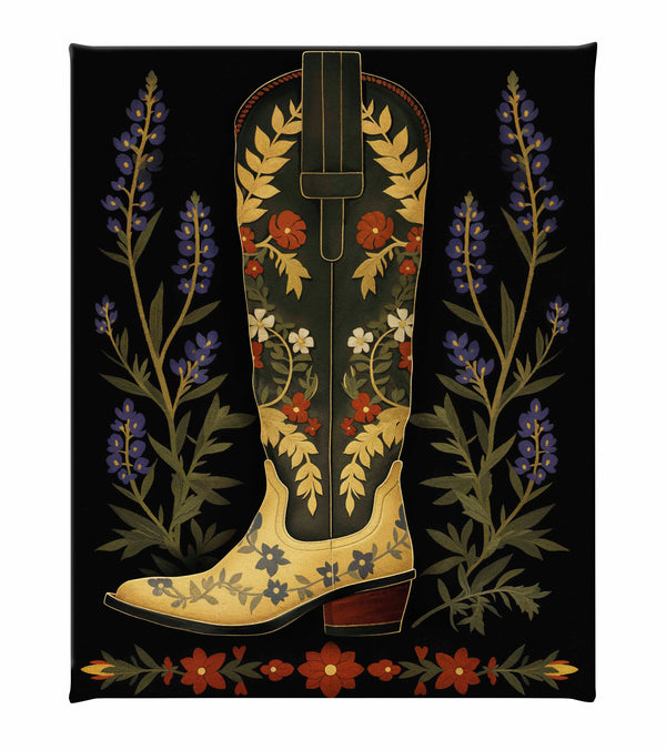 Armadillo Amble - Gallery Wrapped Canvas